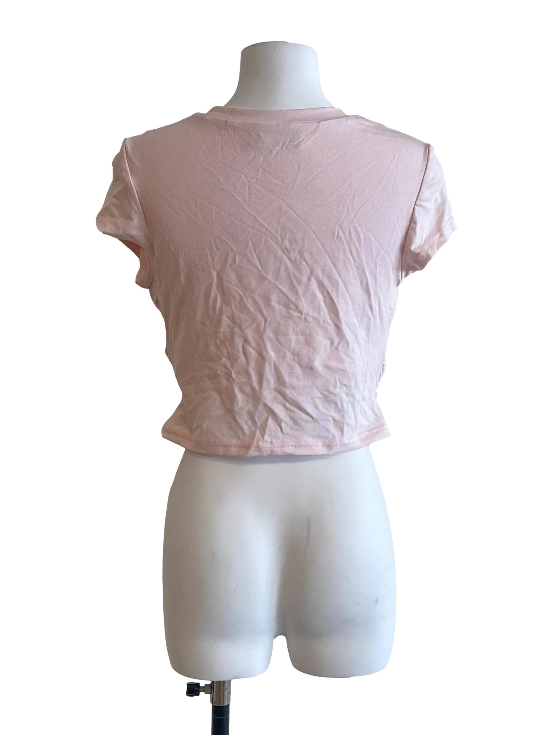 Baby Pink Halter Top