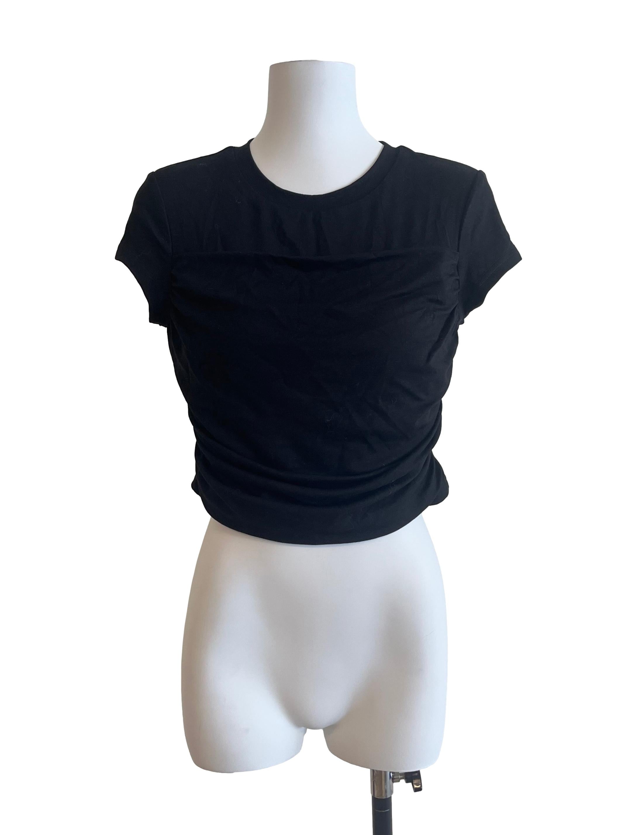 Pitch Black Crop Top
