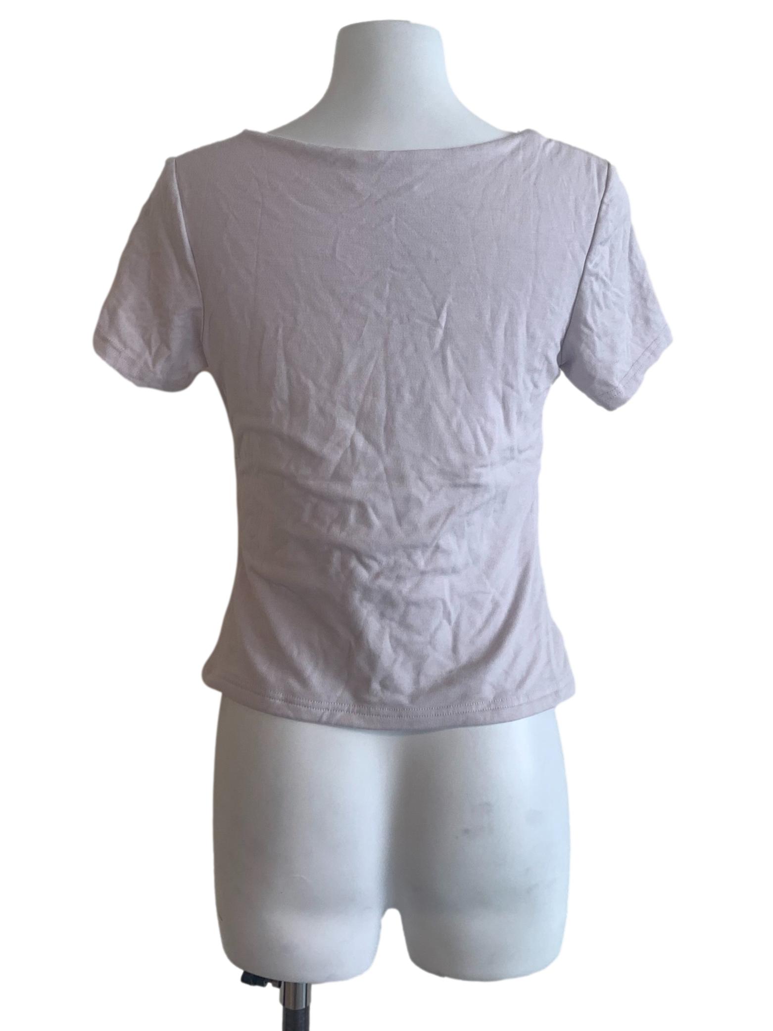 Periwinkle Purple Square Neck Top