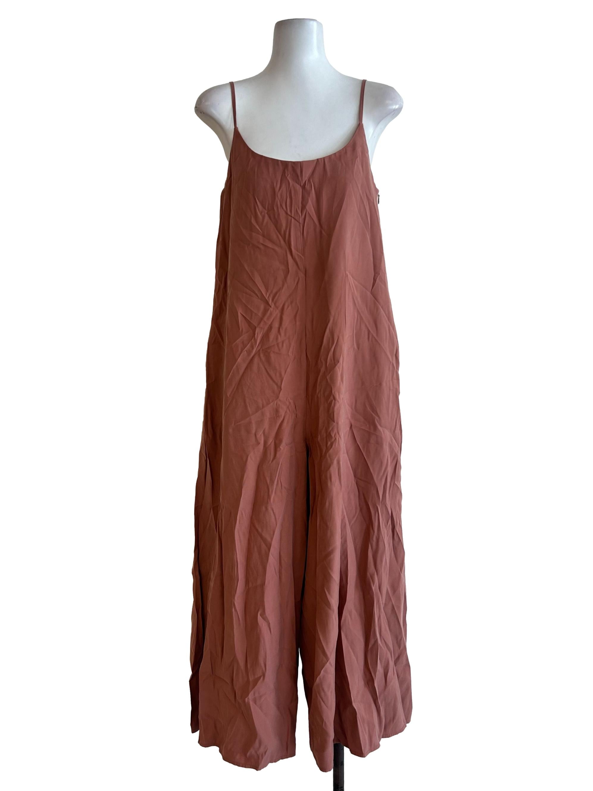 Dusty Orange Cami Jumpsuit OSN