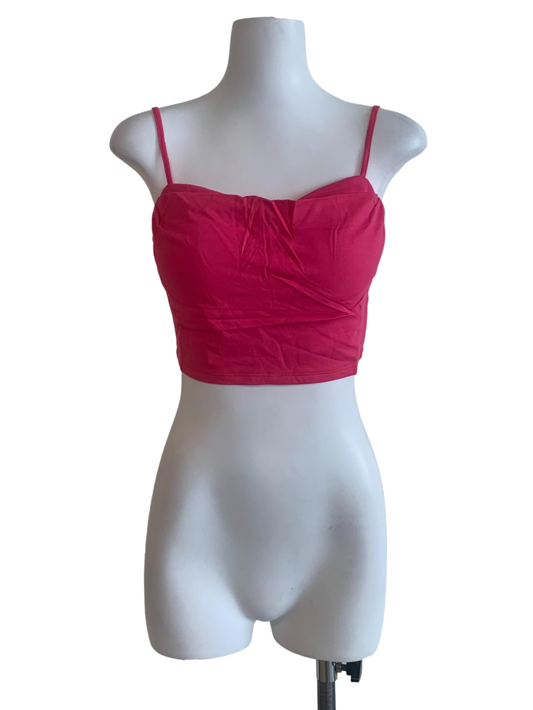 Hot Pink Spaghetti Strap Top