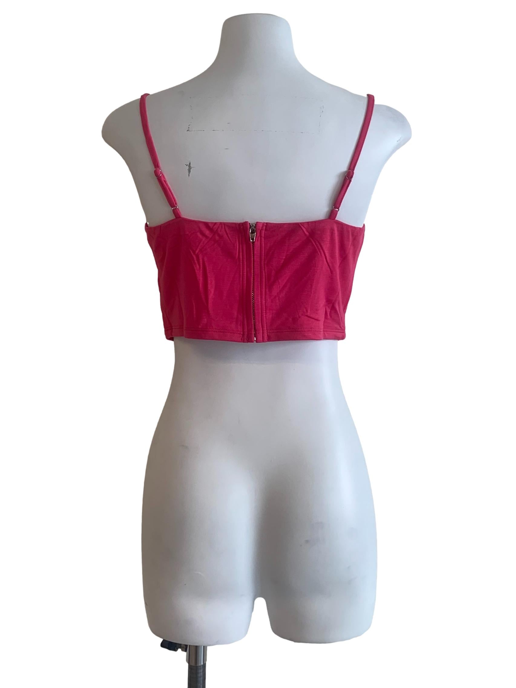 Hot Pink Spaghetti Strap Top