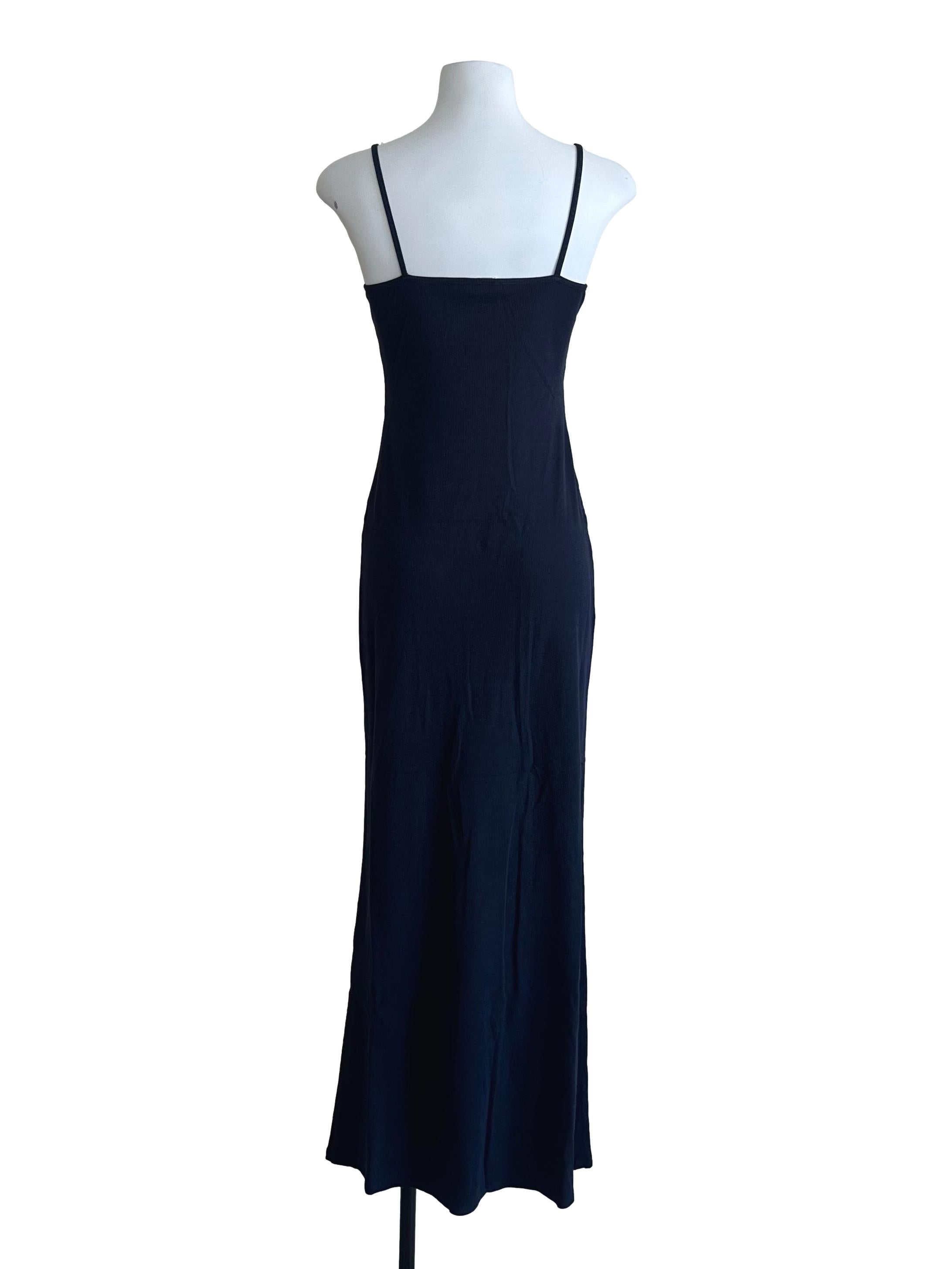 Navy Blue Scoop Neck Bodycon Dress
