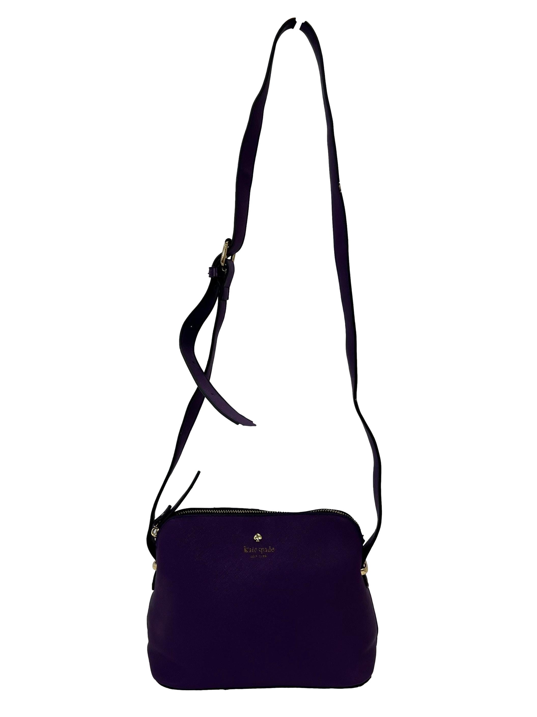 Eggplant Purple Mandy Crossbody Bag