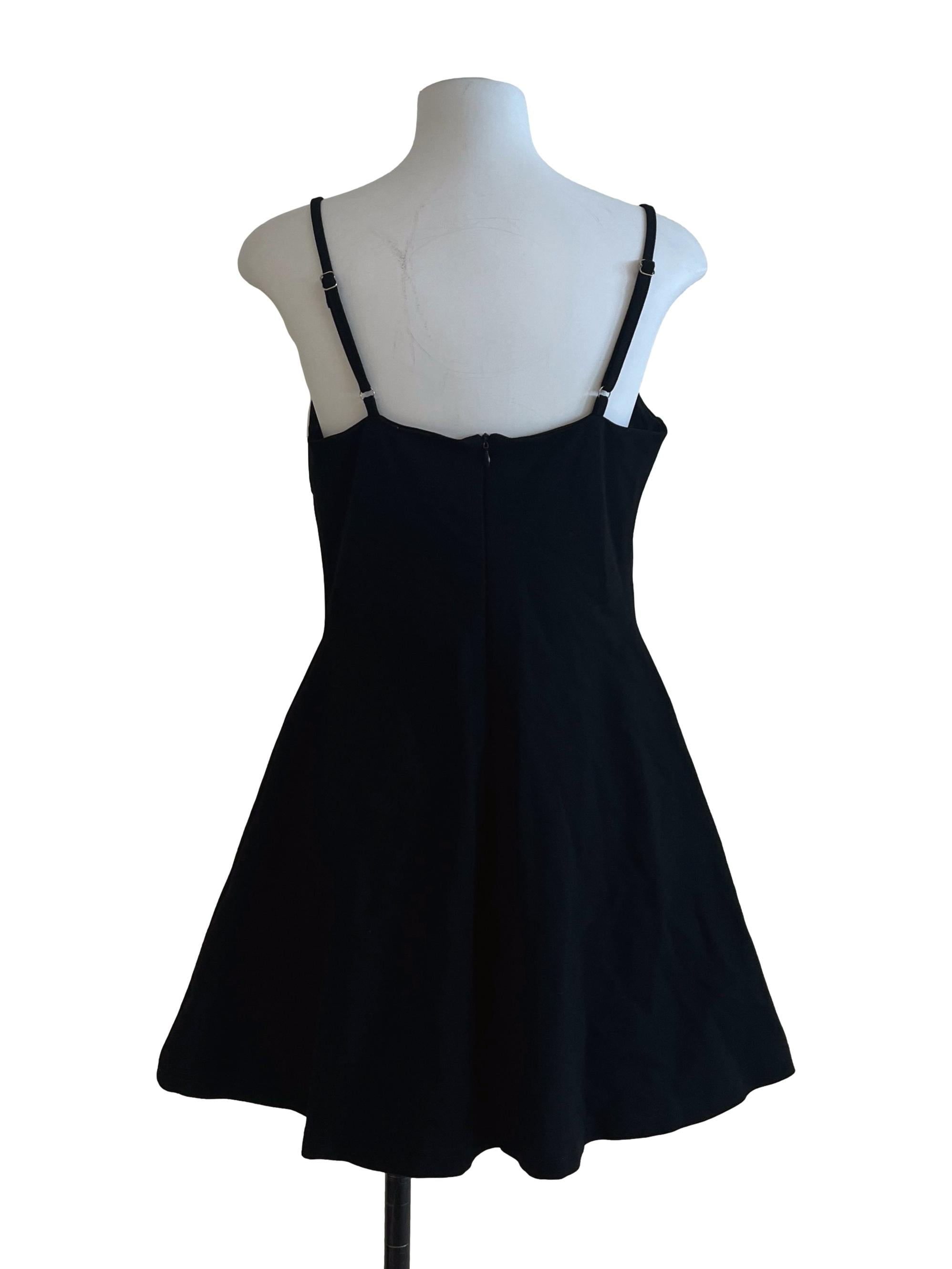 Pitch Black Sleeveless Dress