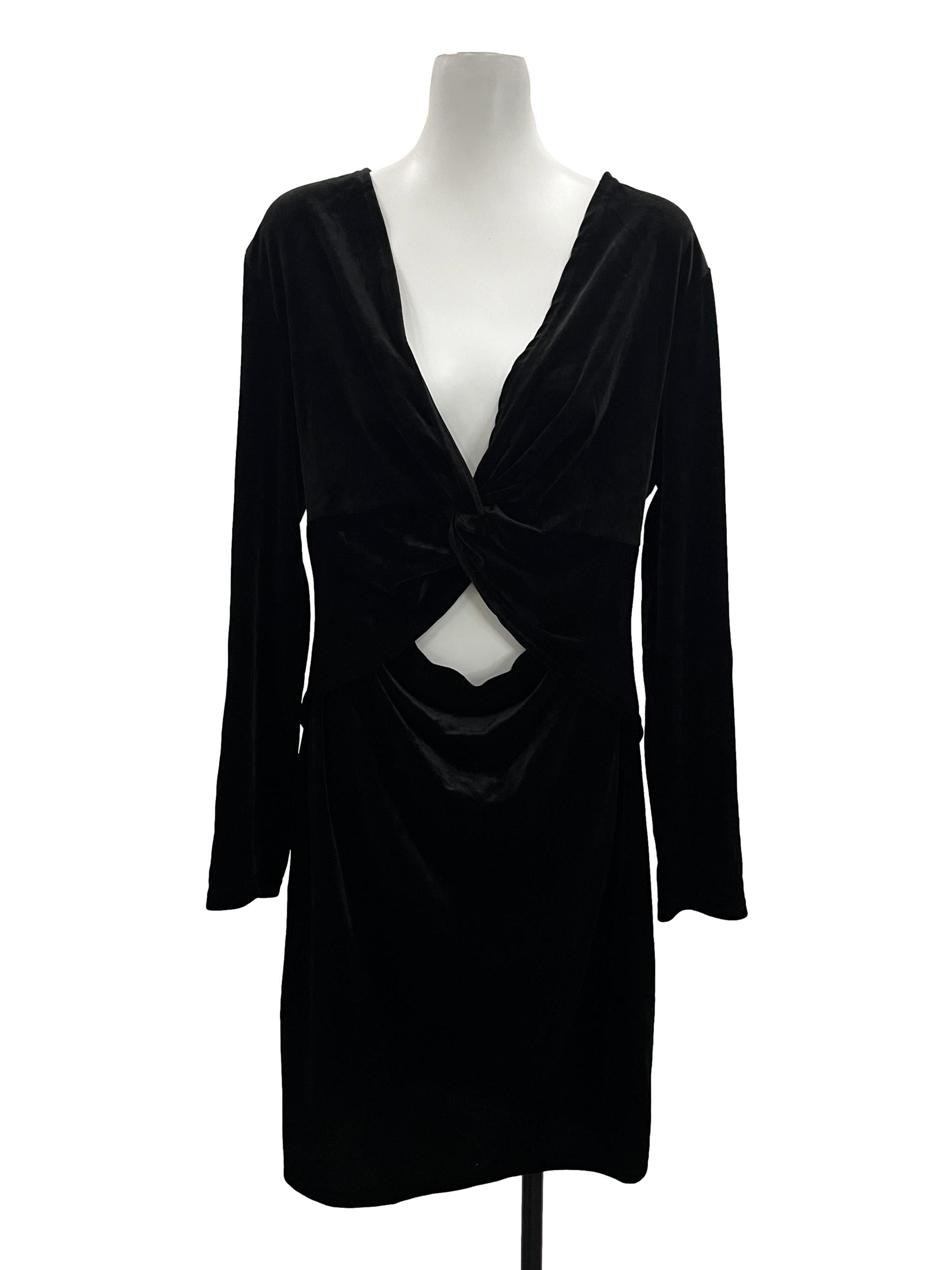 Black Velvet Dress