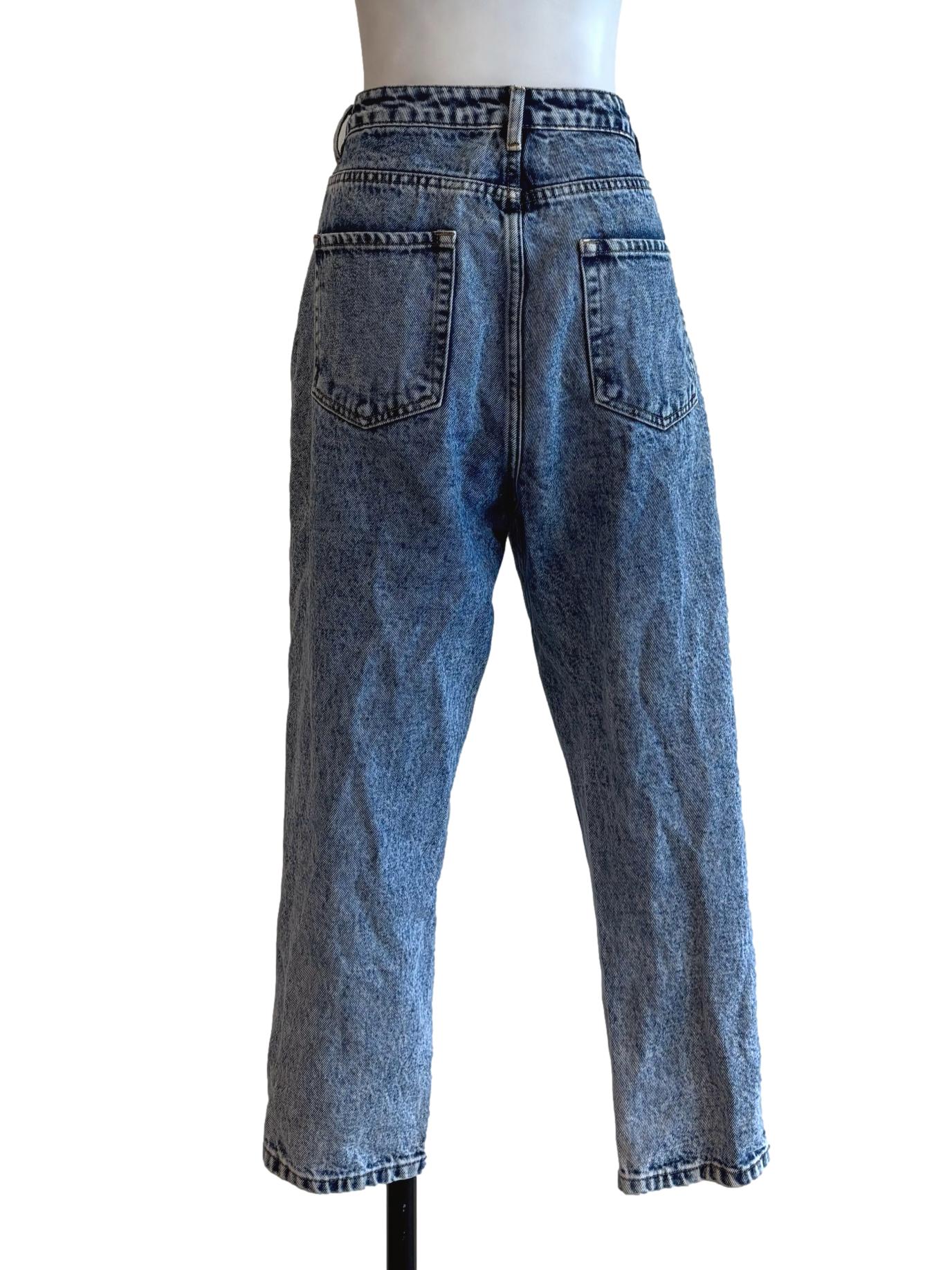 Light Denim Barrel Jeans LB