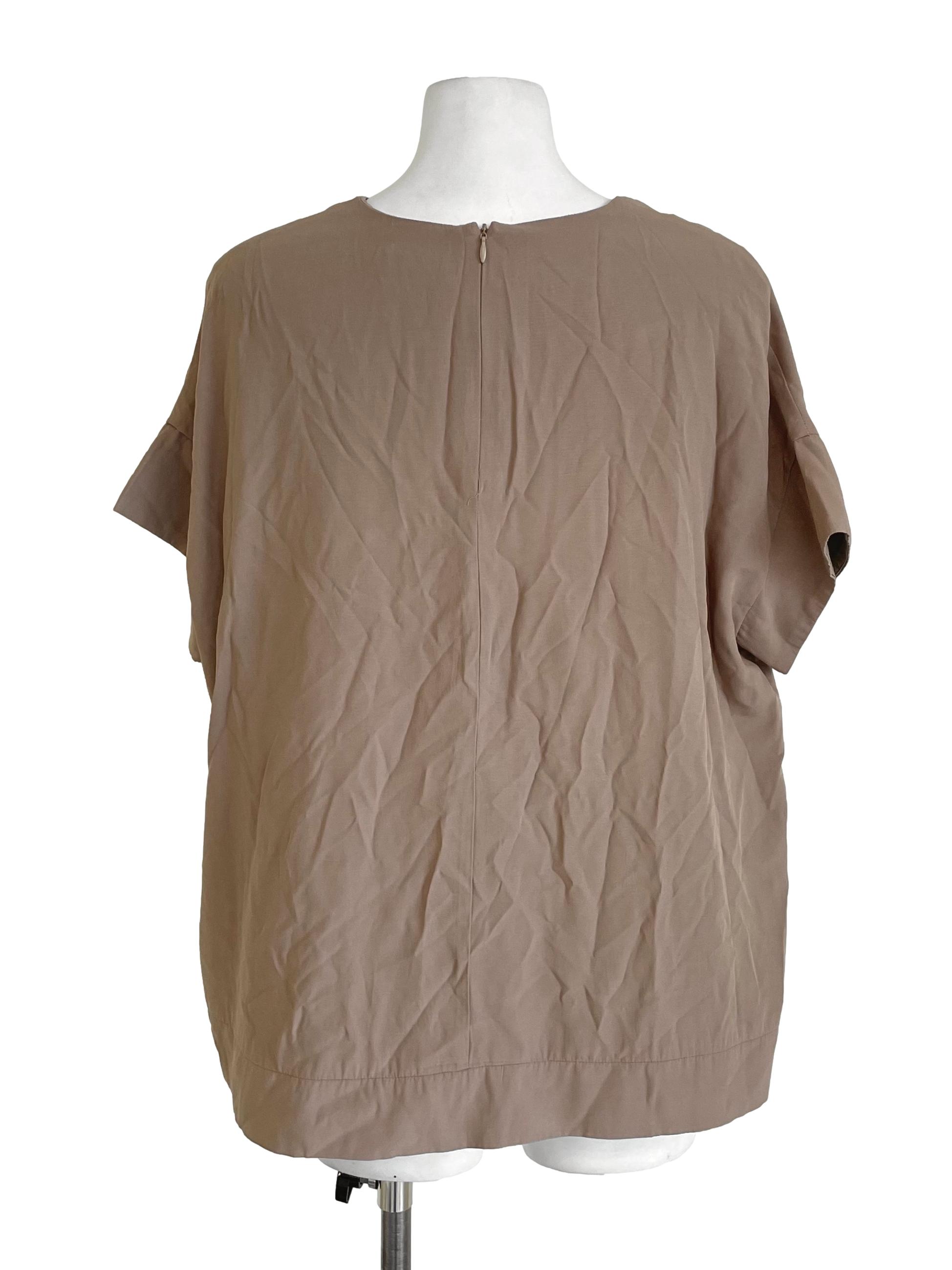 Peanut Round Neck Wide Tee OSN
