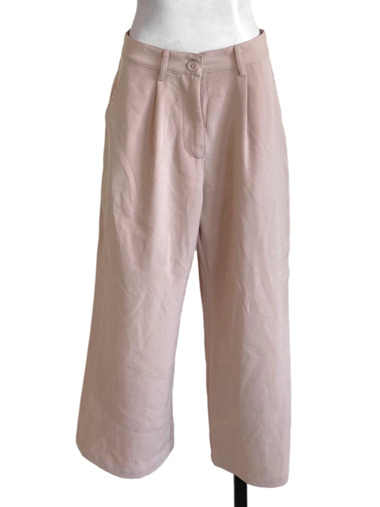 Sepia Brown Plain Formal Pants TTR
