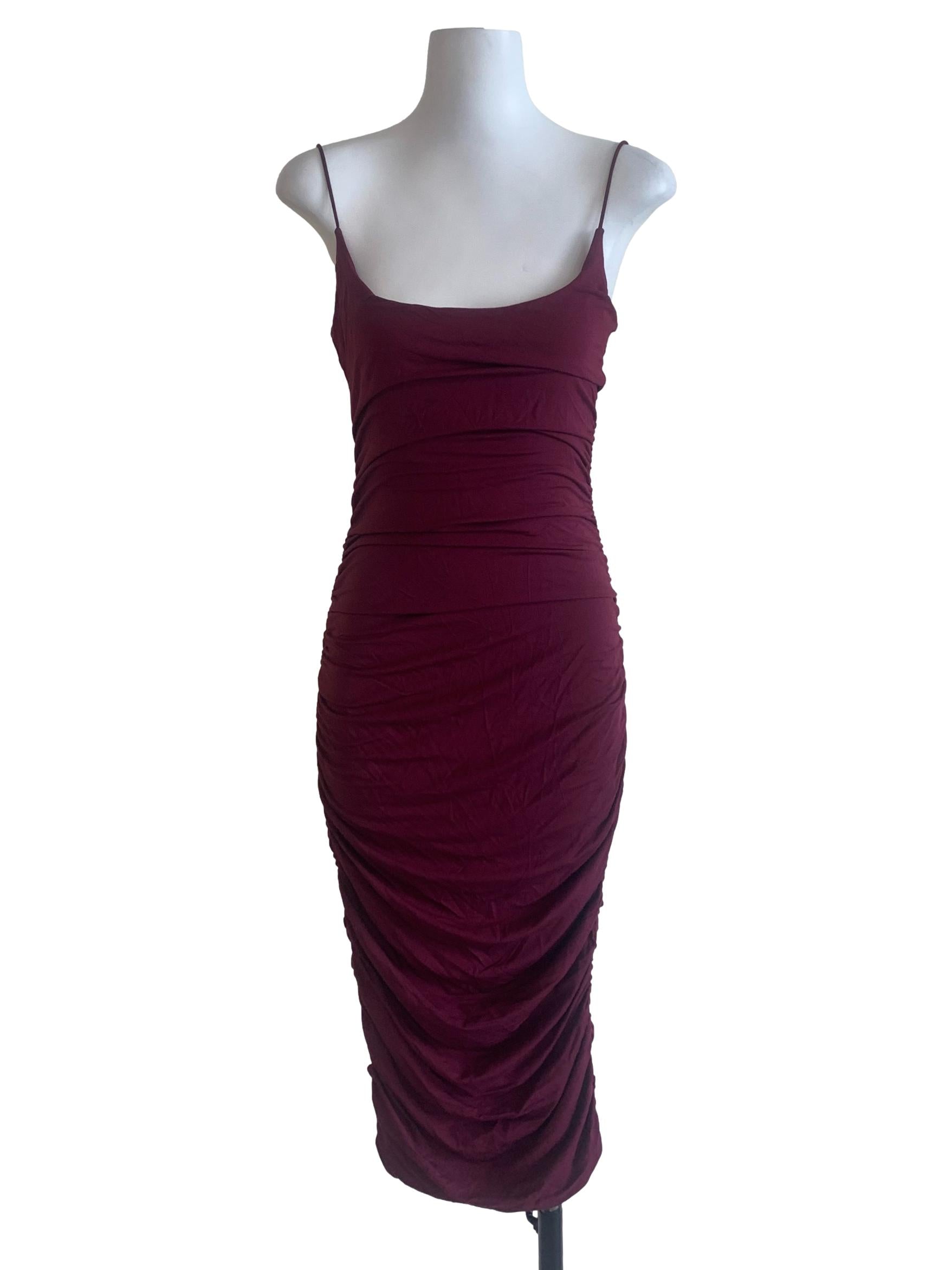 Jam Red Bodycon Dress