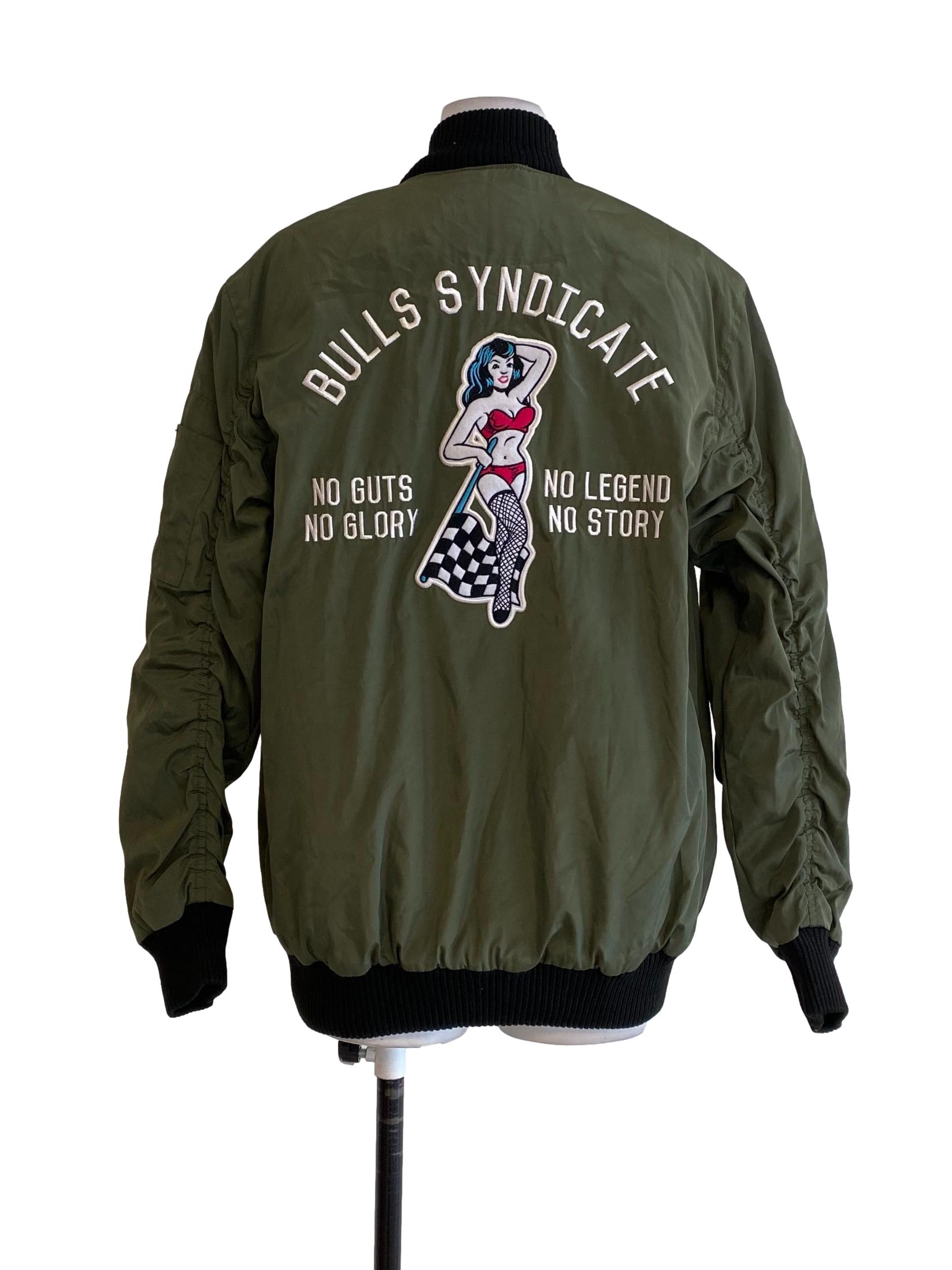 Army Green Bomber Jacket