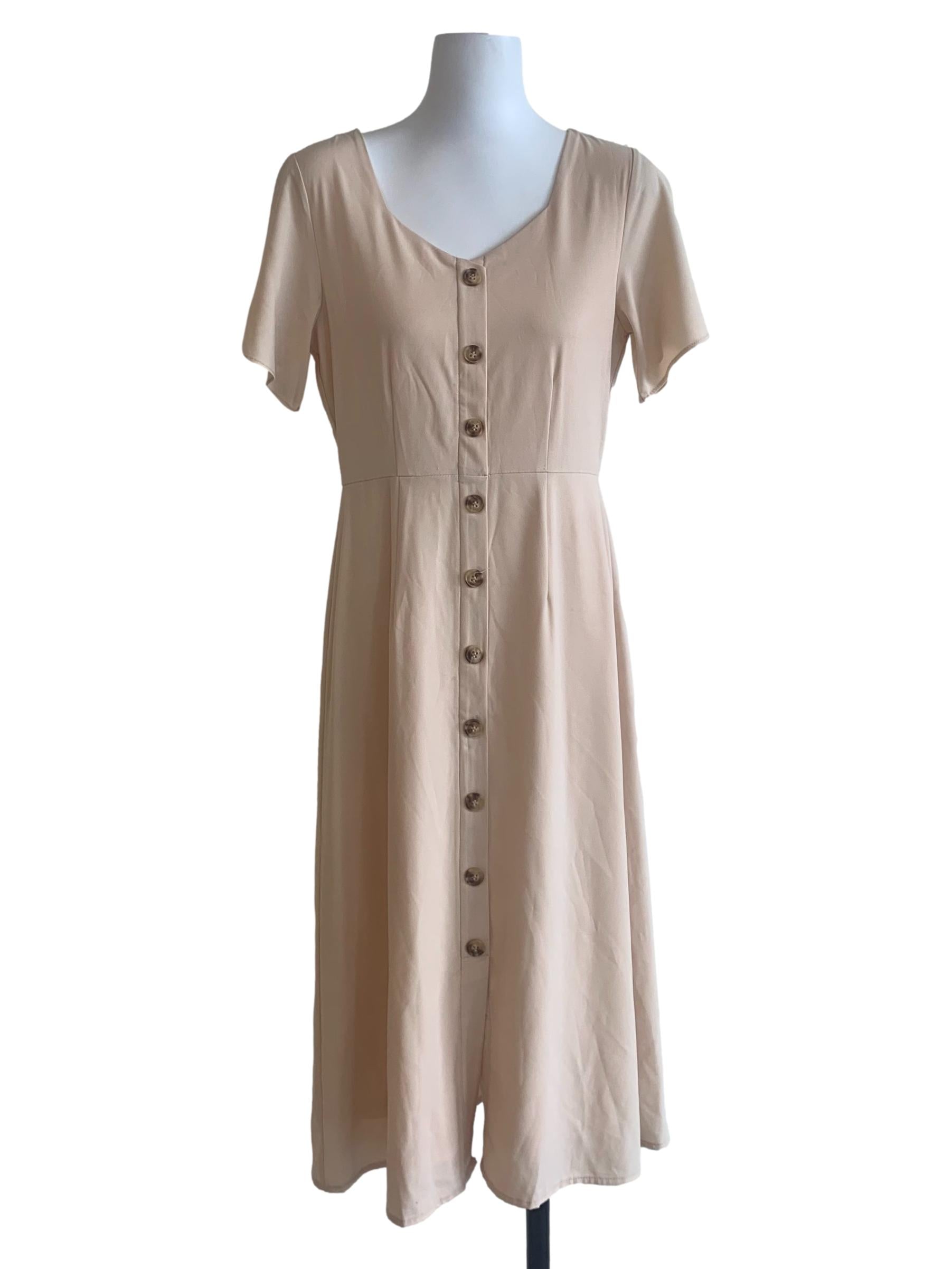 Latte Beige Dress