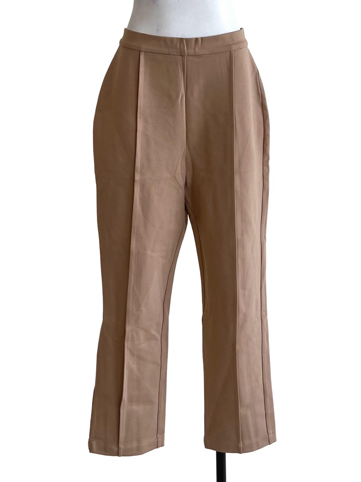 Tortilla Brown Casual Ankle-Length Pants LB