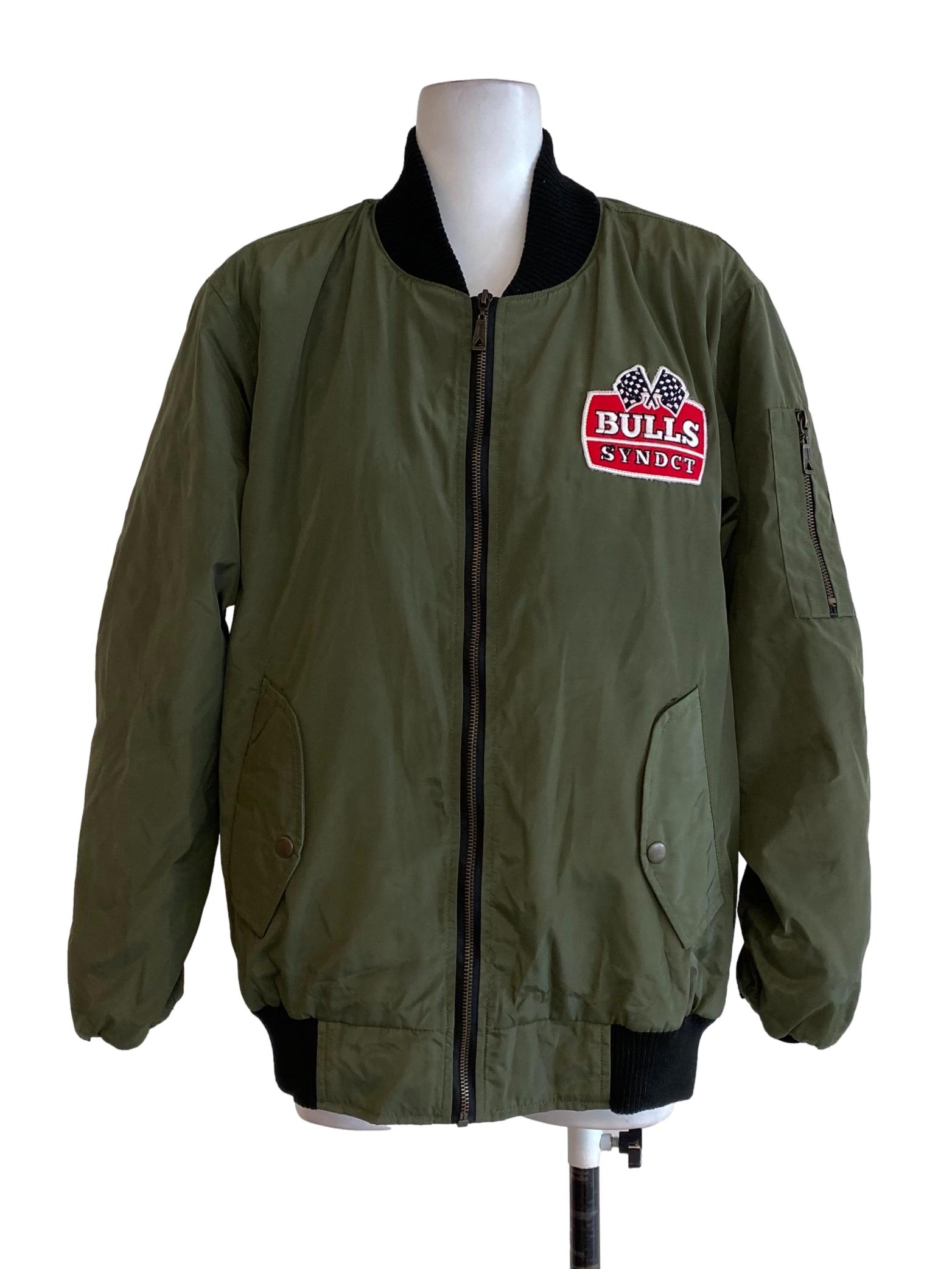 Army Green Bomber Jacket