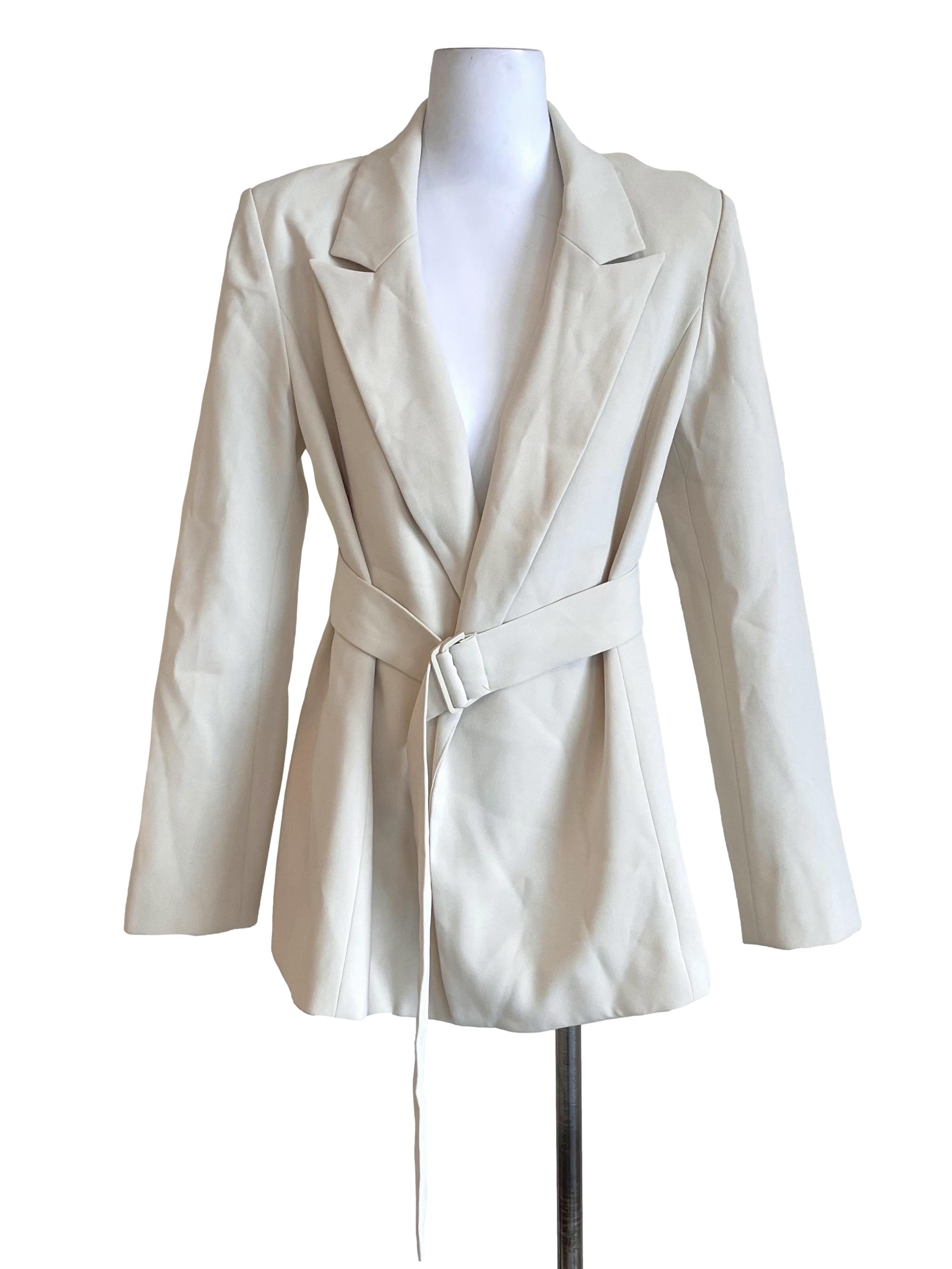 Crepe Oversized Blazer OSN