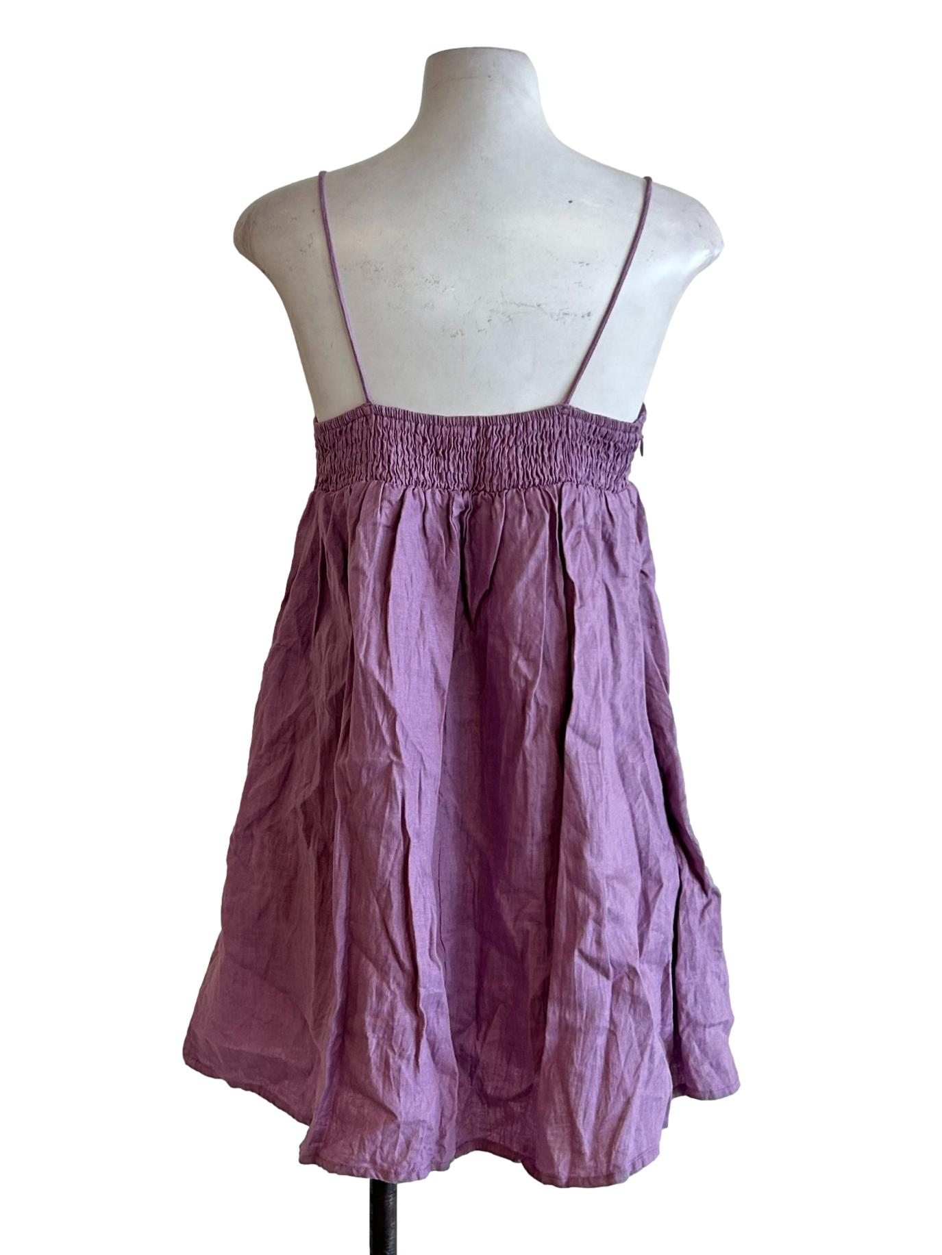 Purple Cami Babydoll Dress