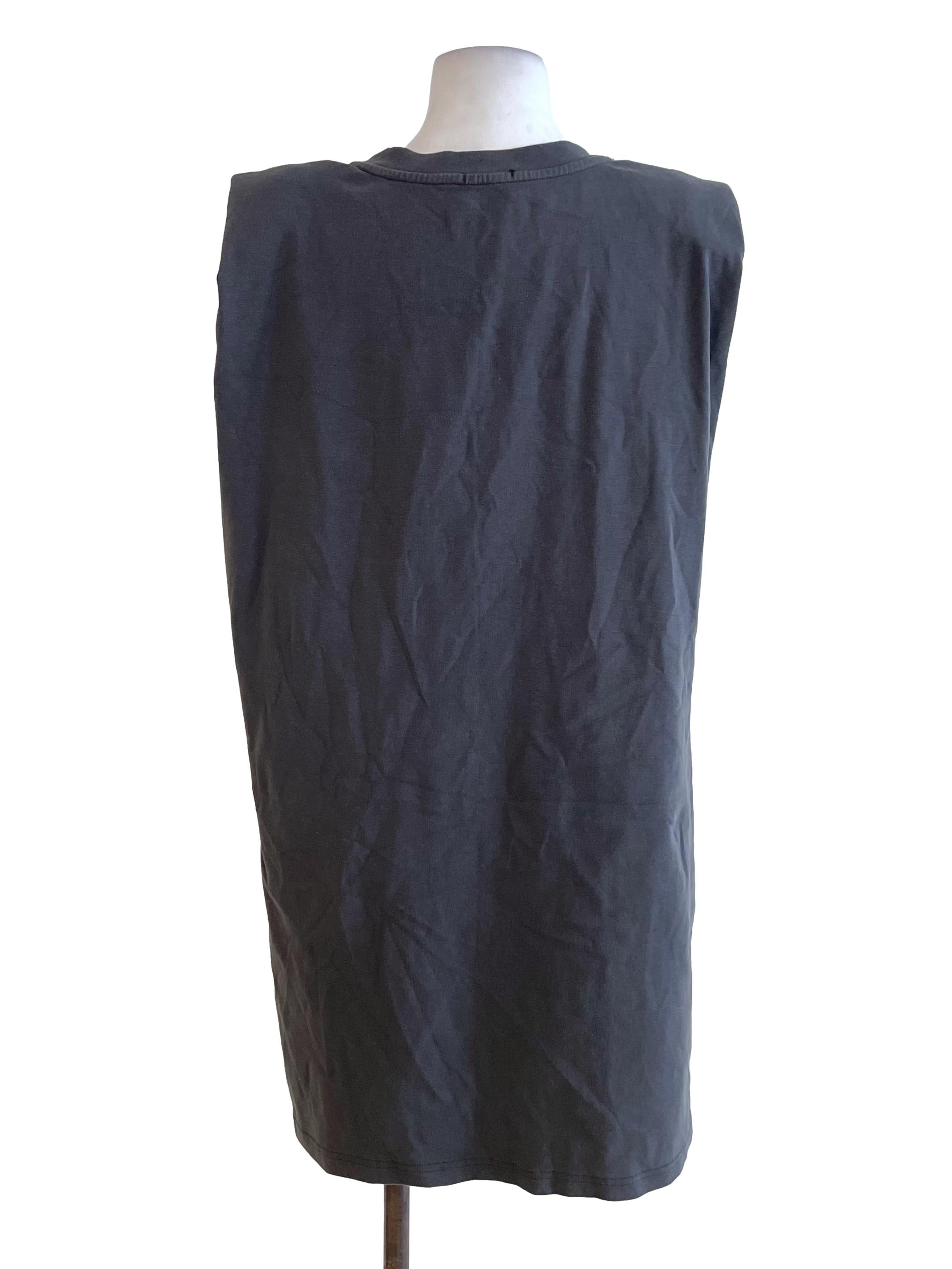 Grey Sleeveless Dress