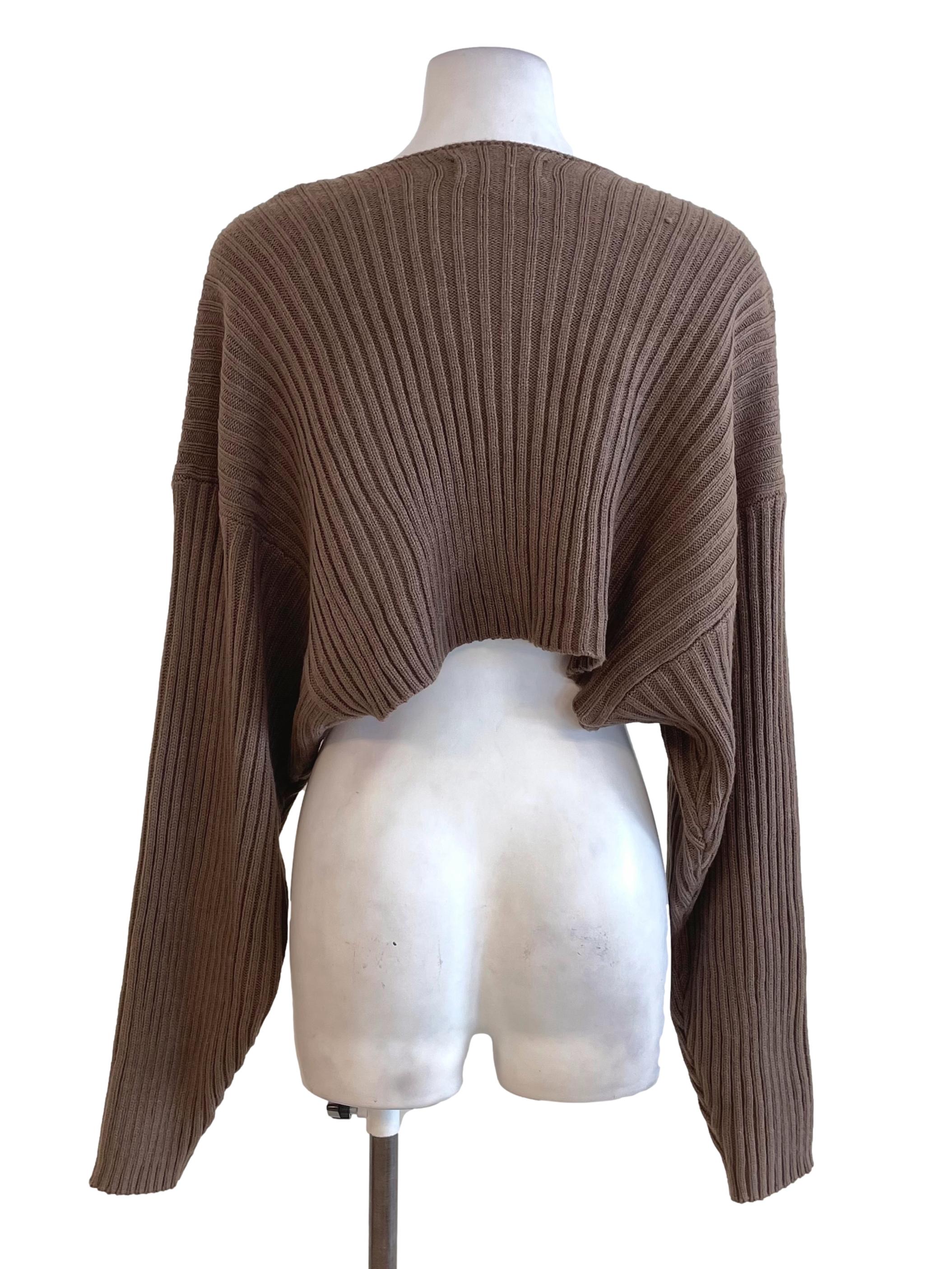 Brown Shrug Cardigan