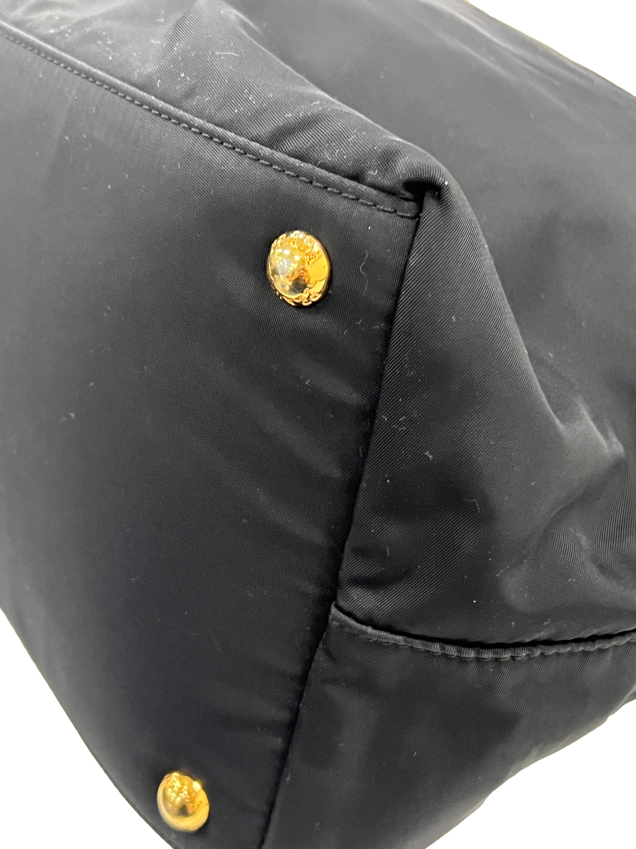 Black Tessuto Nylon Bag