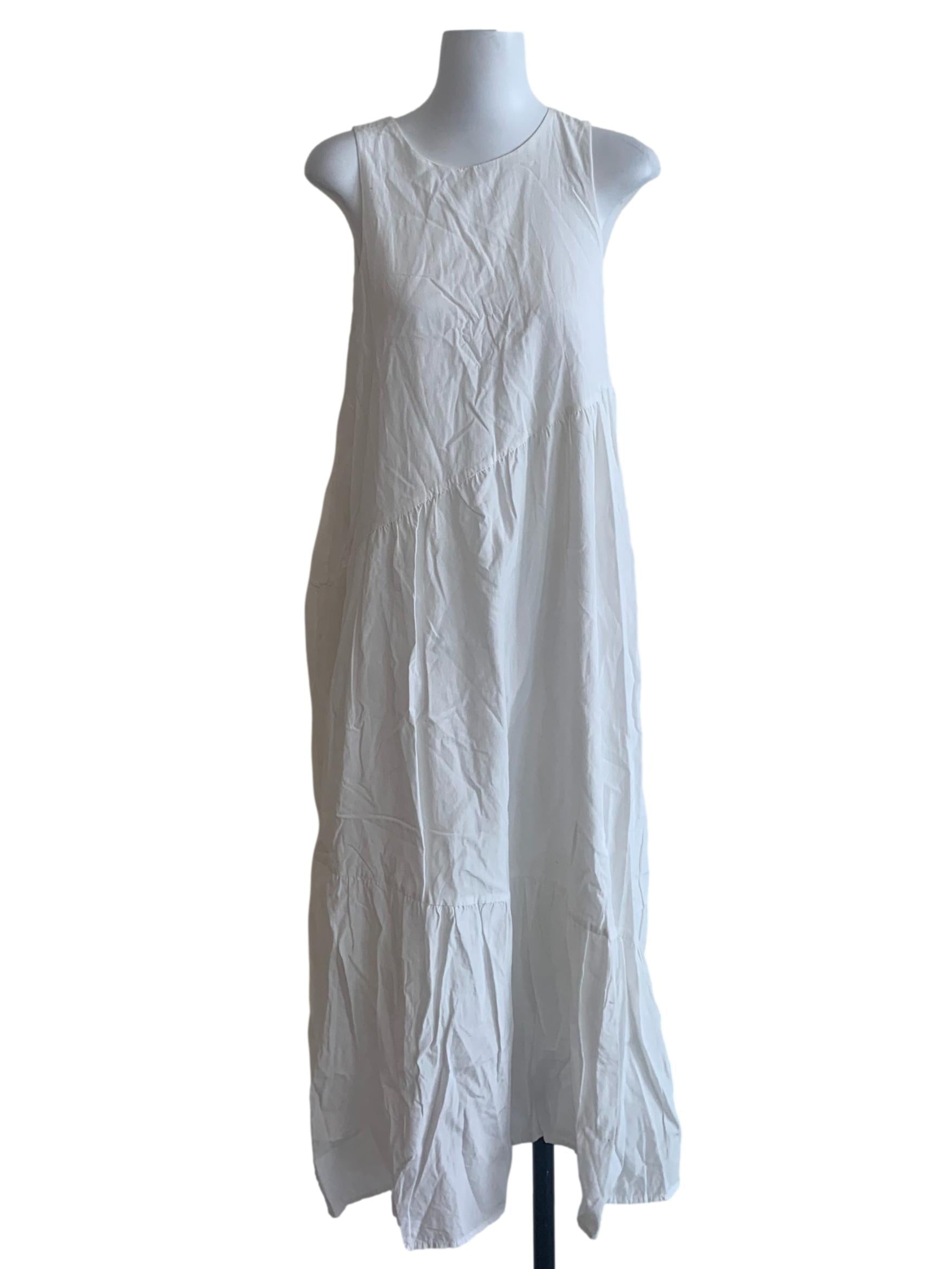 White Tent Dress