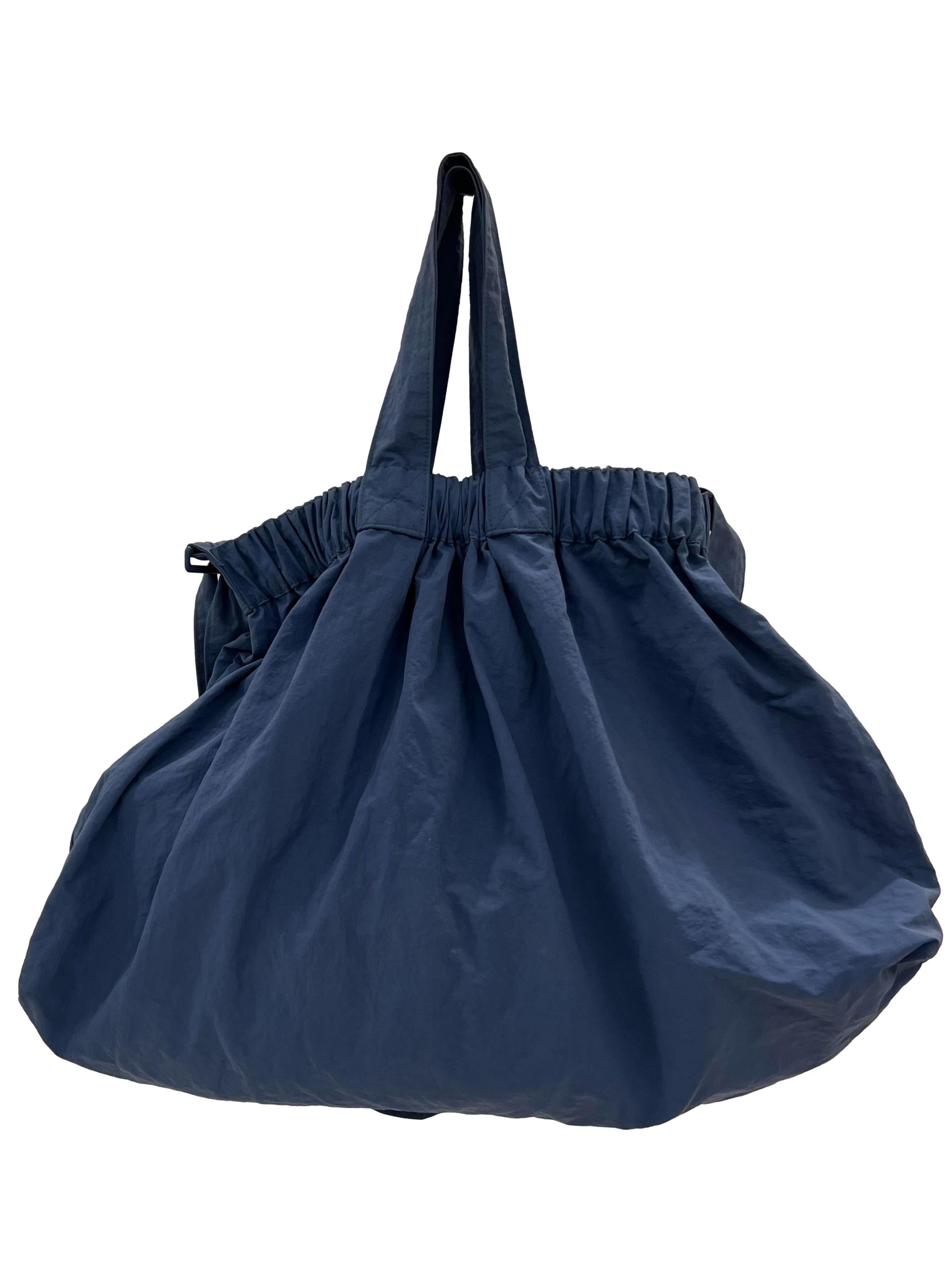 Steel Blue Large Dumpling Bag