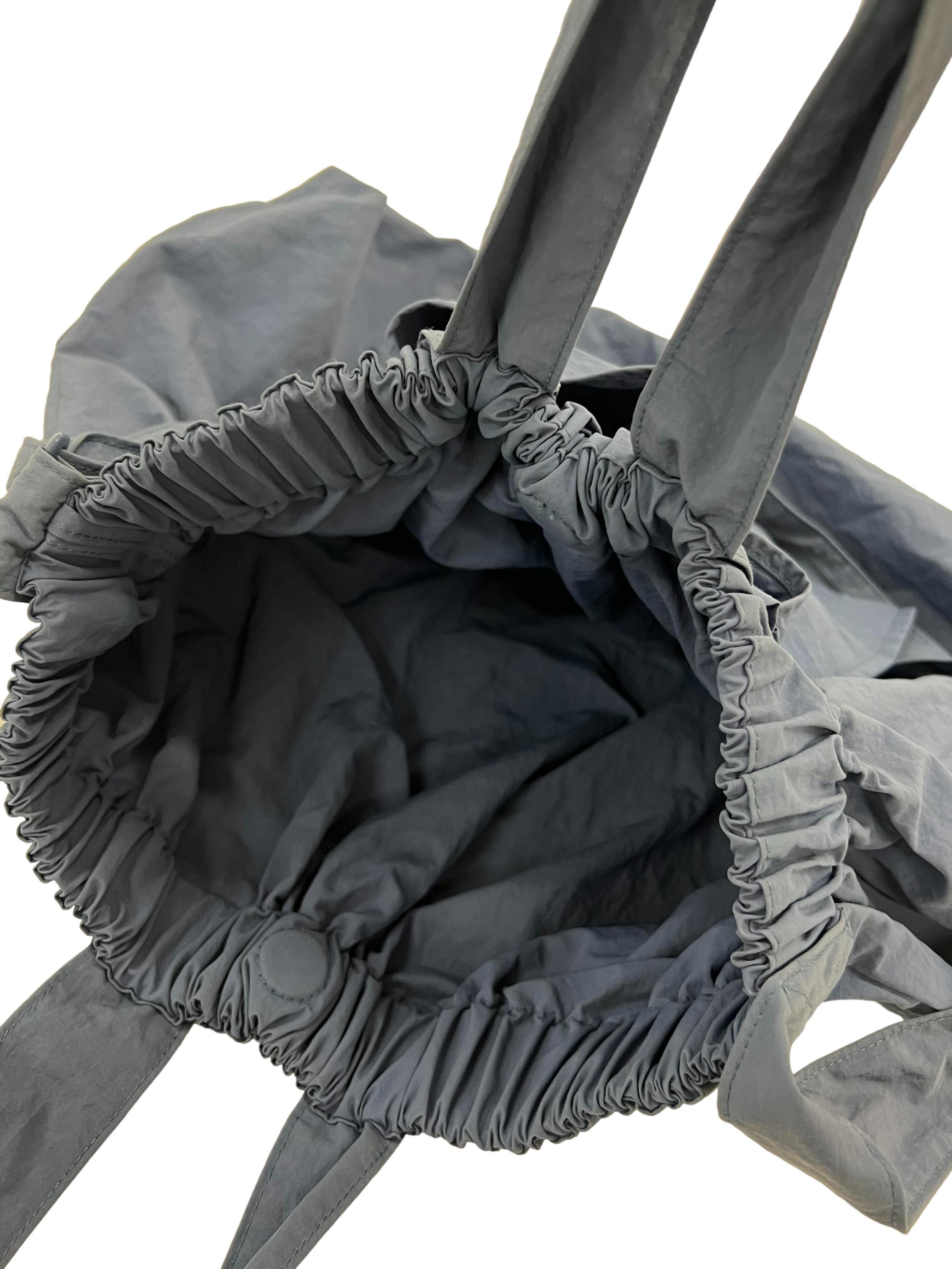 Steel Blue Large Dumpling Bag