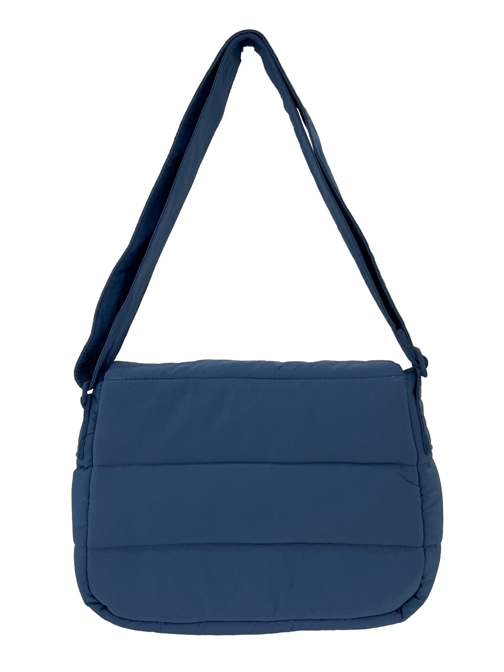 Periwinkle Poofy Bag Btv
