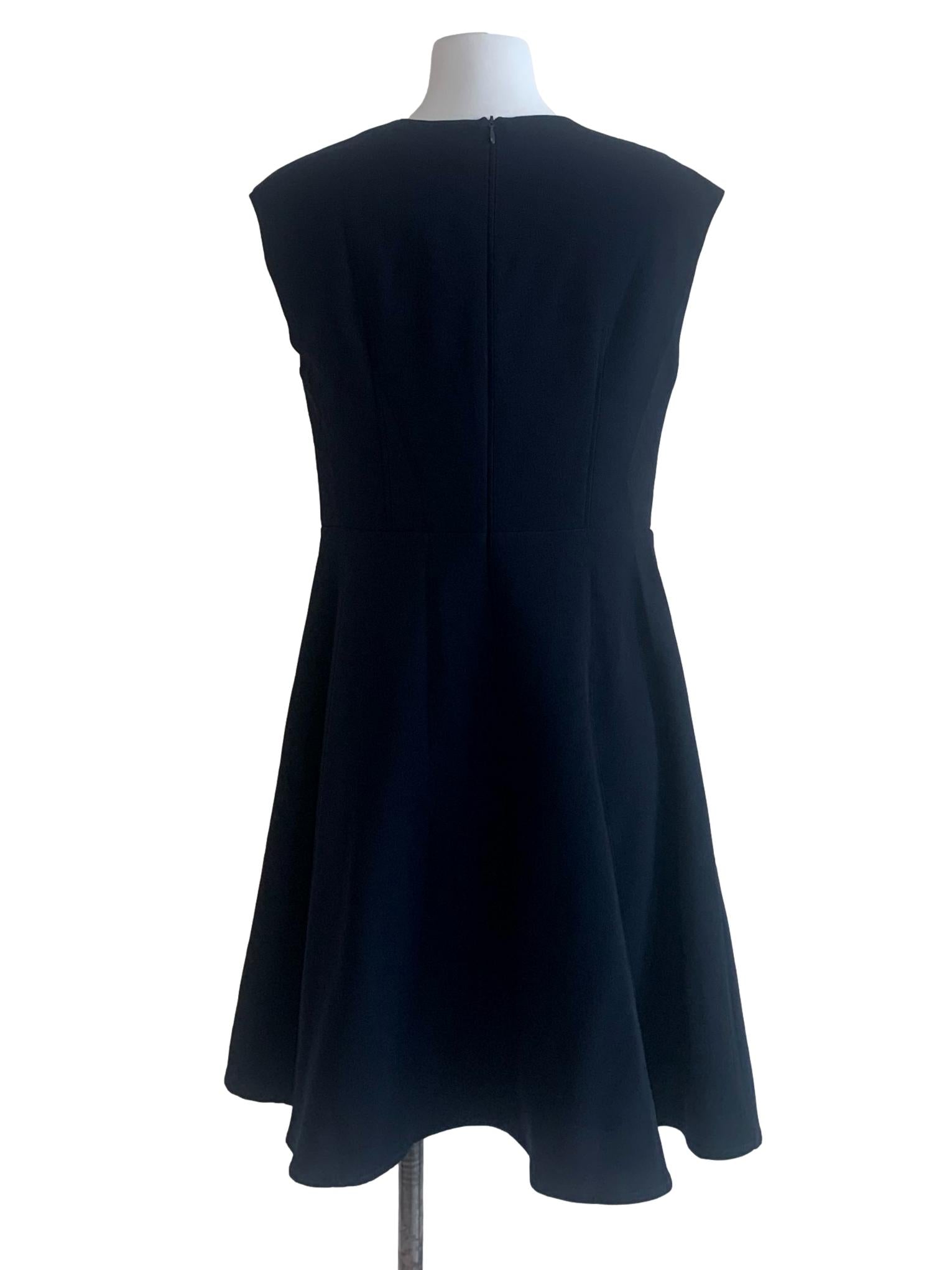 Berry Blue V Neck Dress