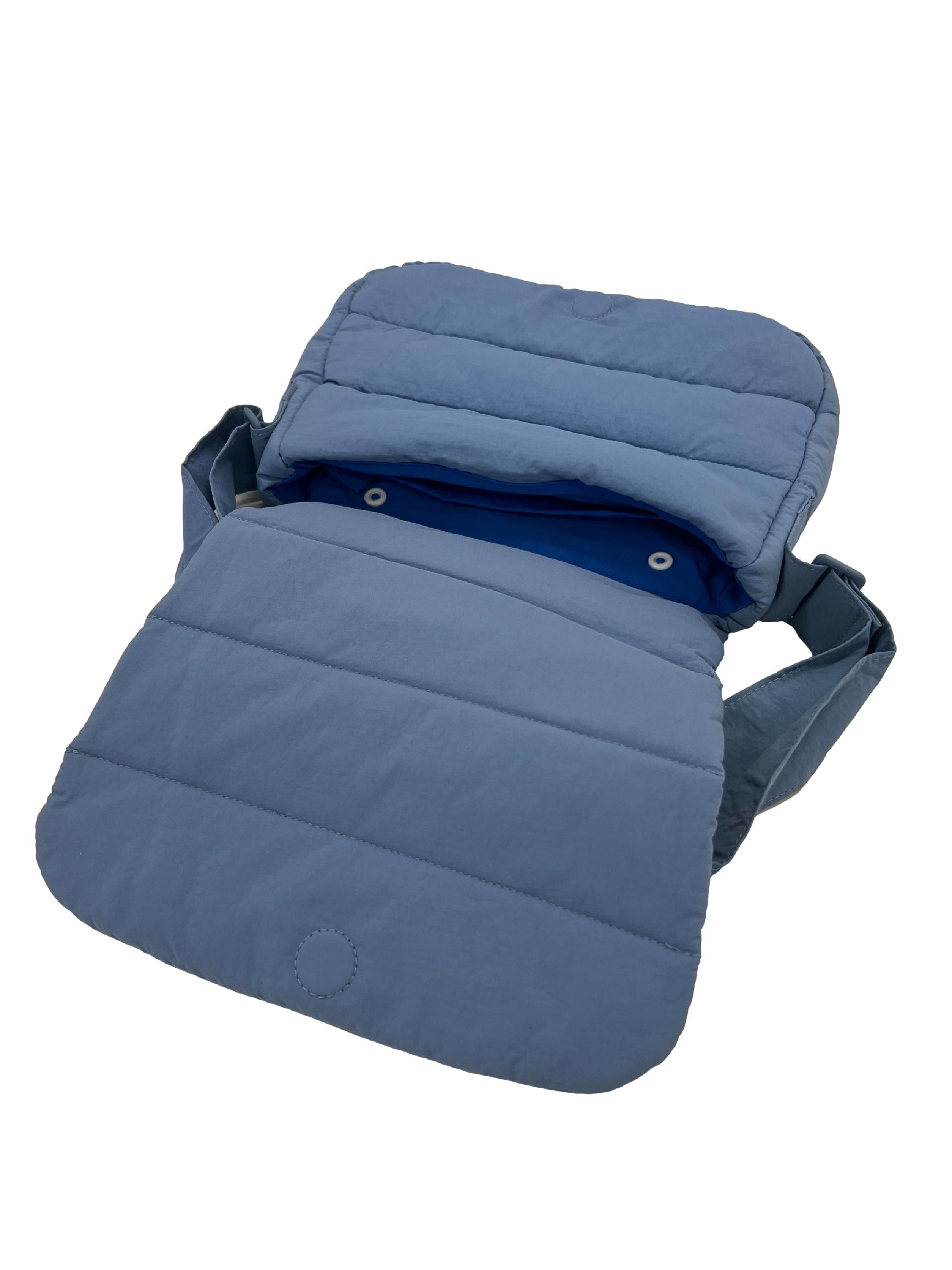 Periwinkle Poofy Bag Btv