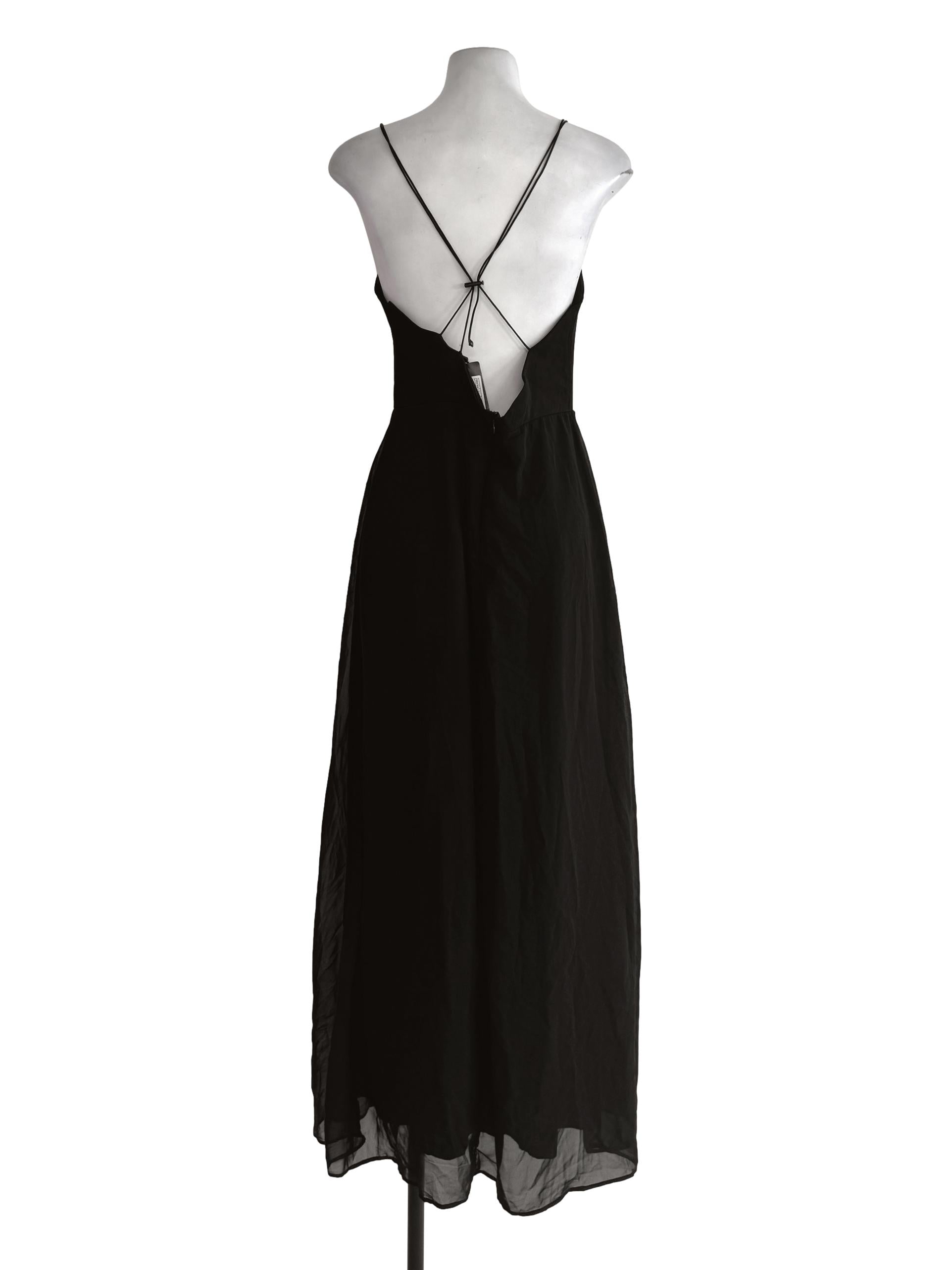 Black Spaghetti Strap Dress