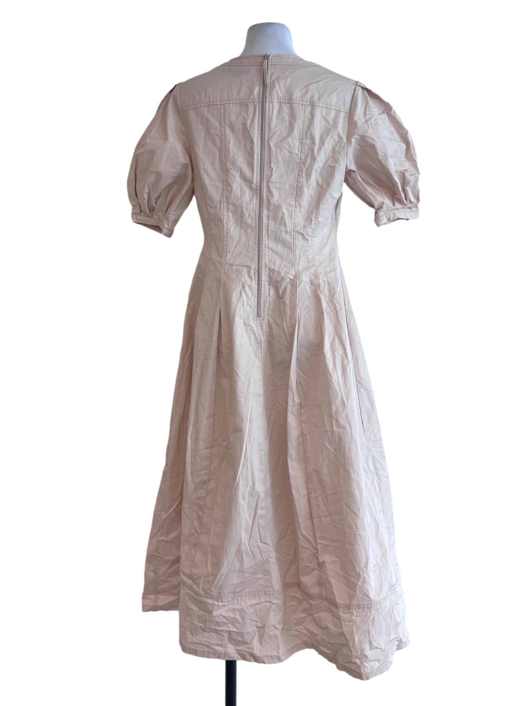 Tortilla Brown Empire Dress