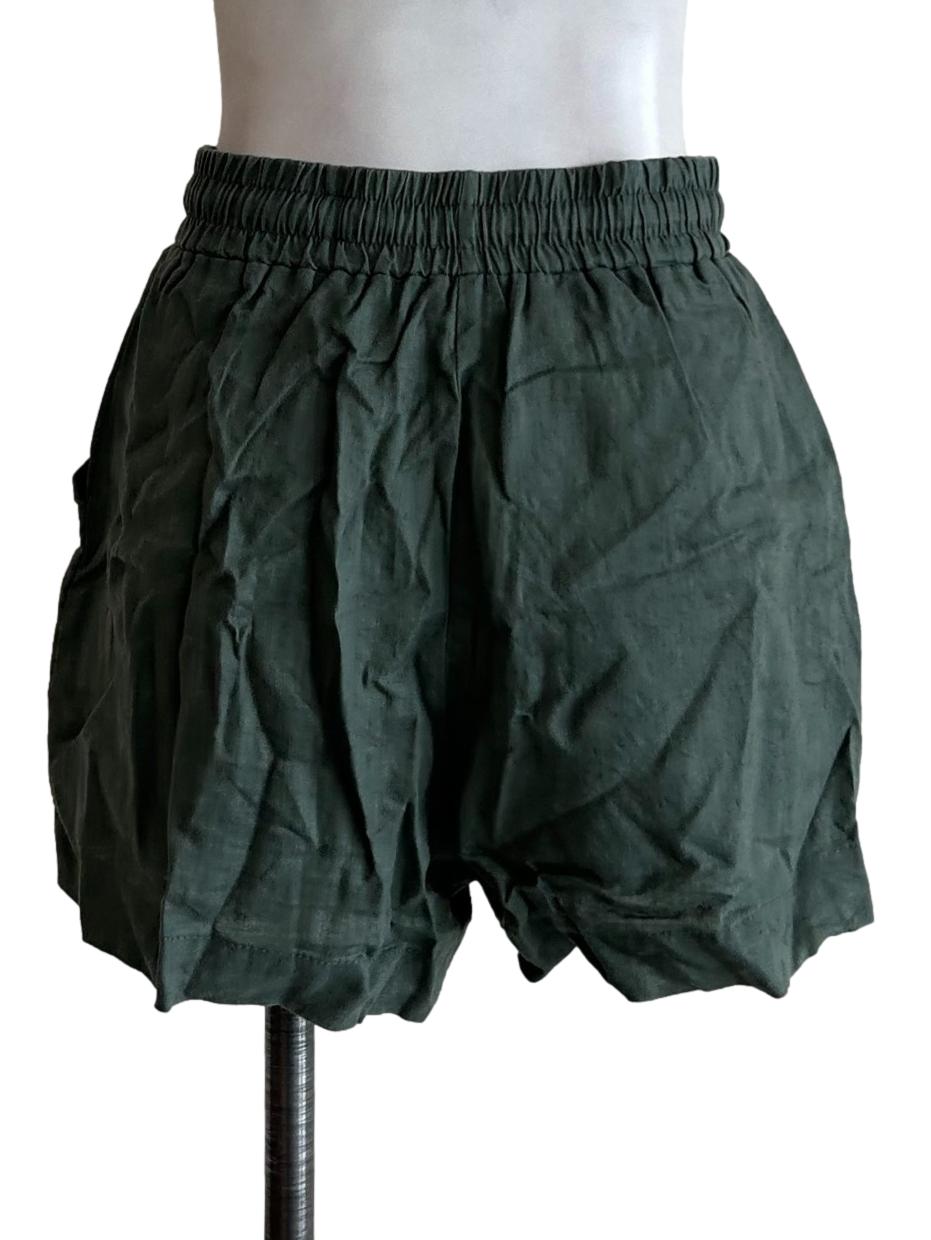 Moss Green Shorts