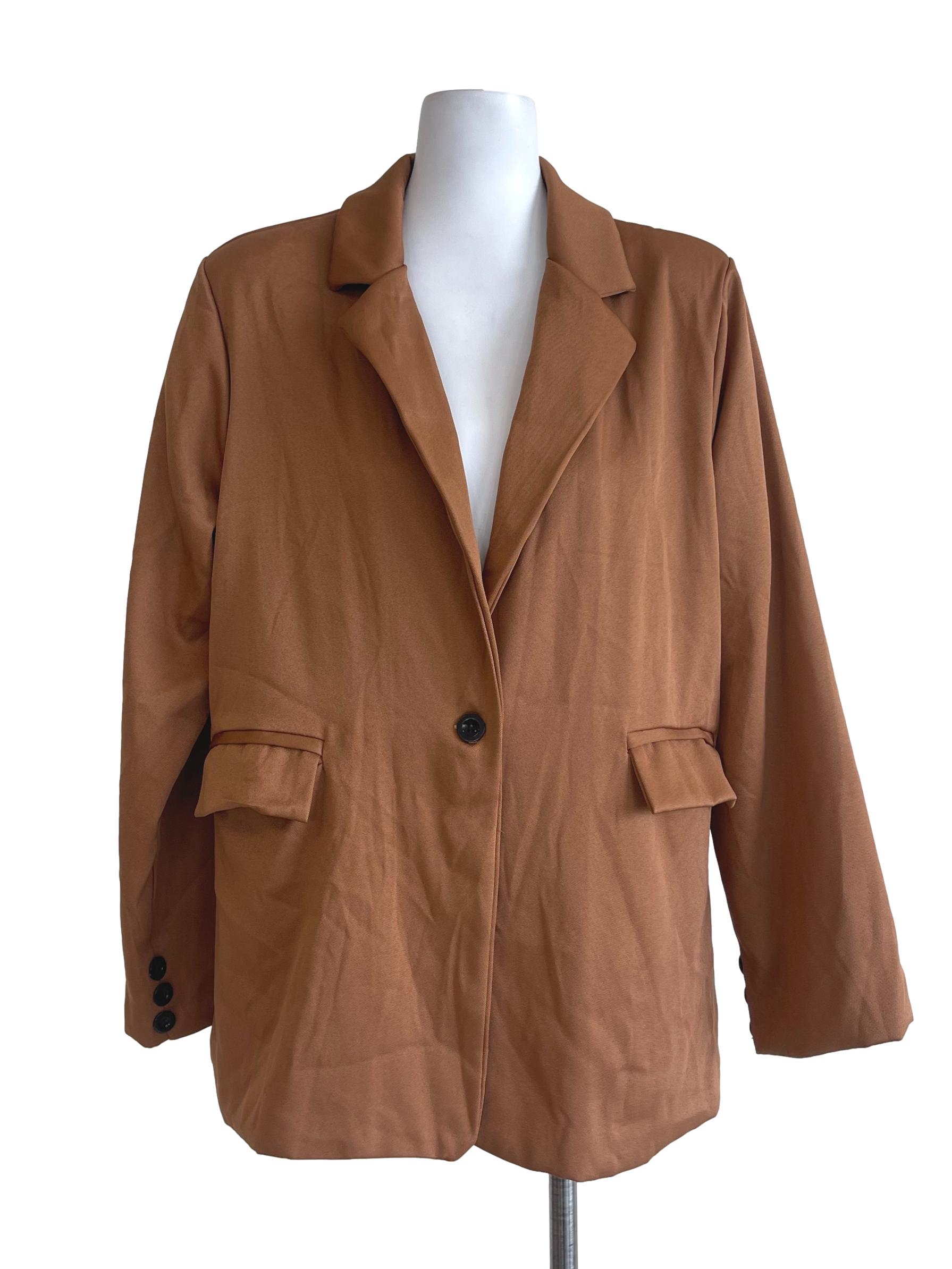 Brown Formal Blazer
