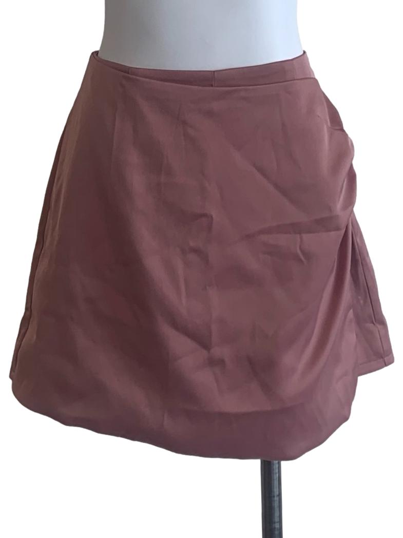 Rosewood Pink Mini Skirt