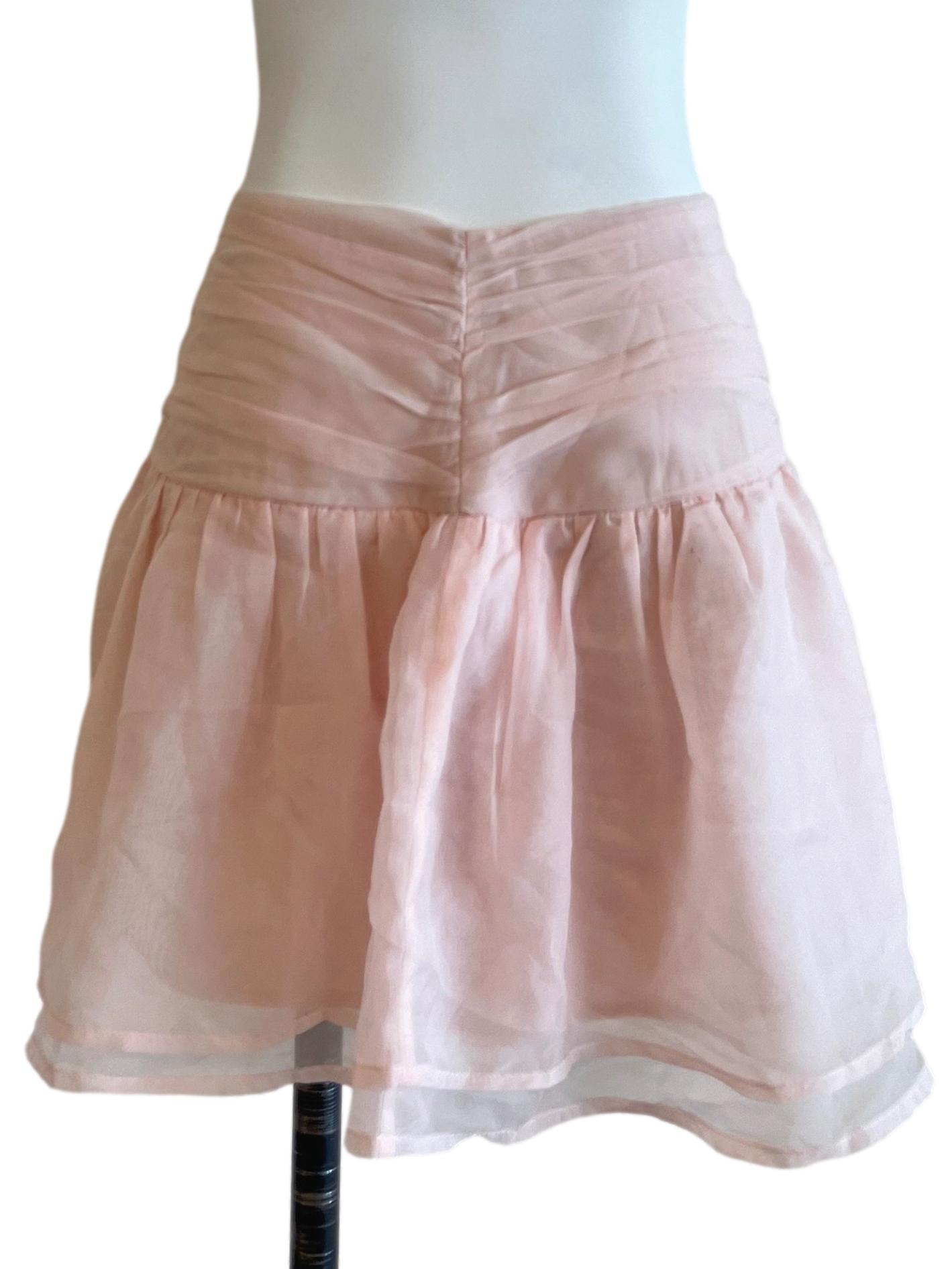 Flamingo Pink Textured Skorts