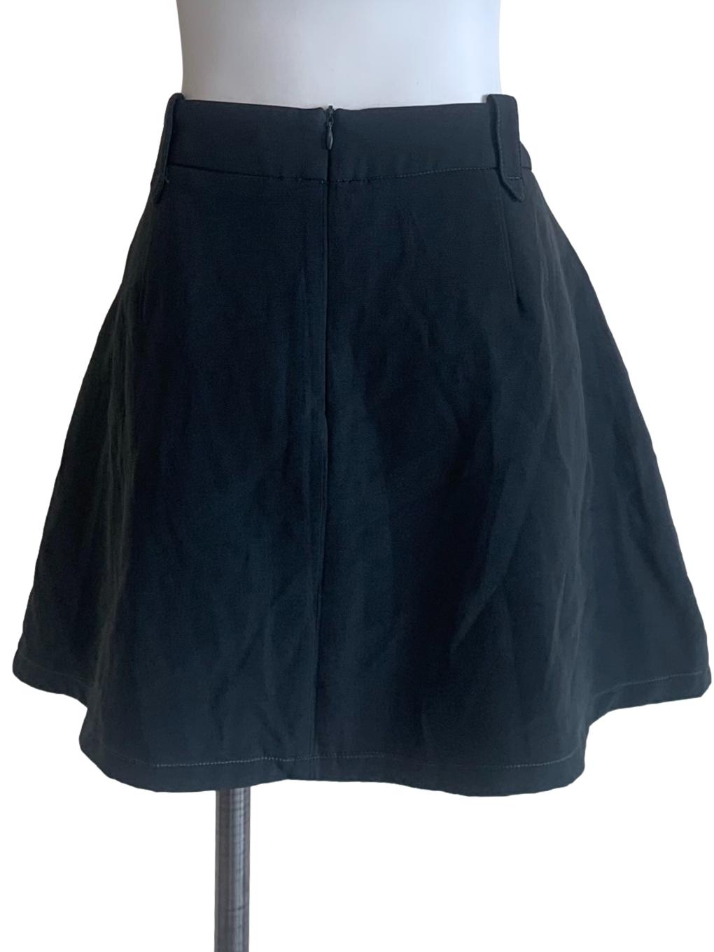 Anchor Grey Cargo Mini Skirt