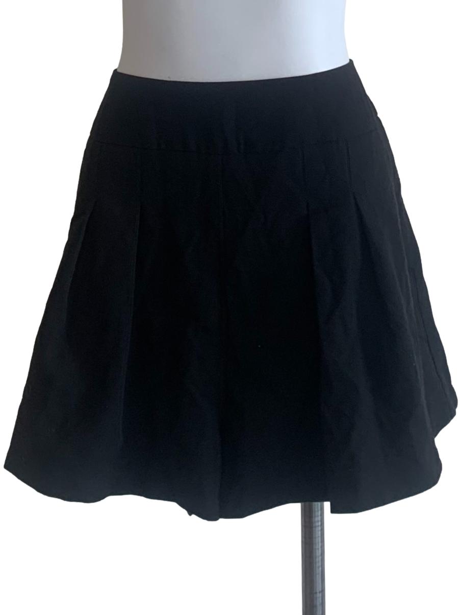Black A-Line Shorts