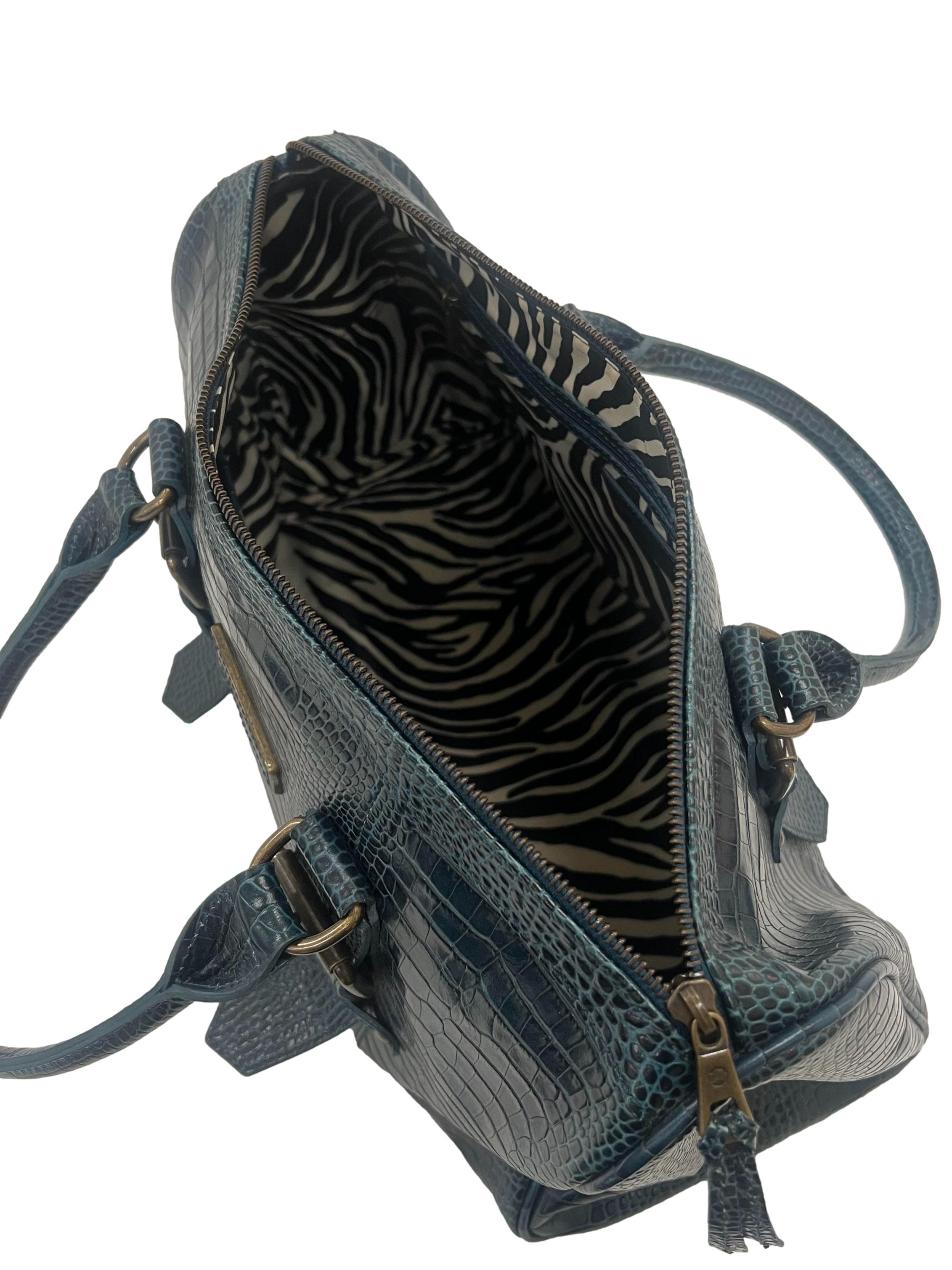 Aegean Blue Kate Moss Handbag