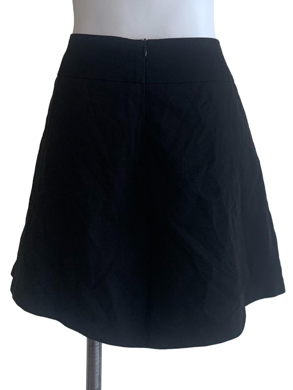 Black A-Line Shorts