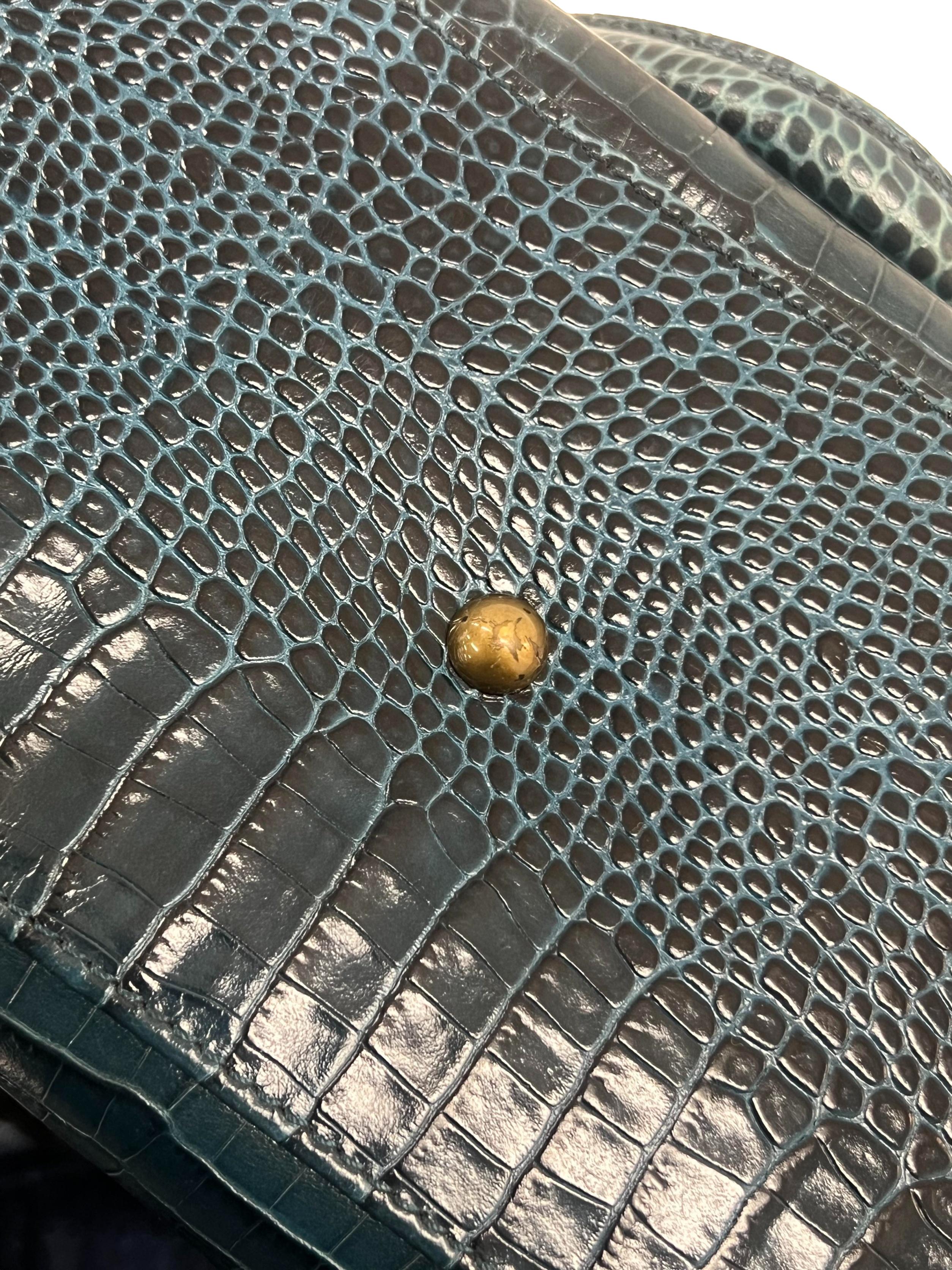 Aegean Blue Kate Moss Handbag