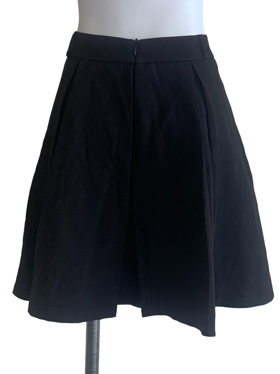 Ink Black Mini Skirt