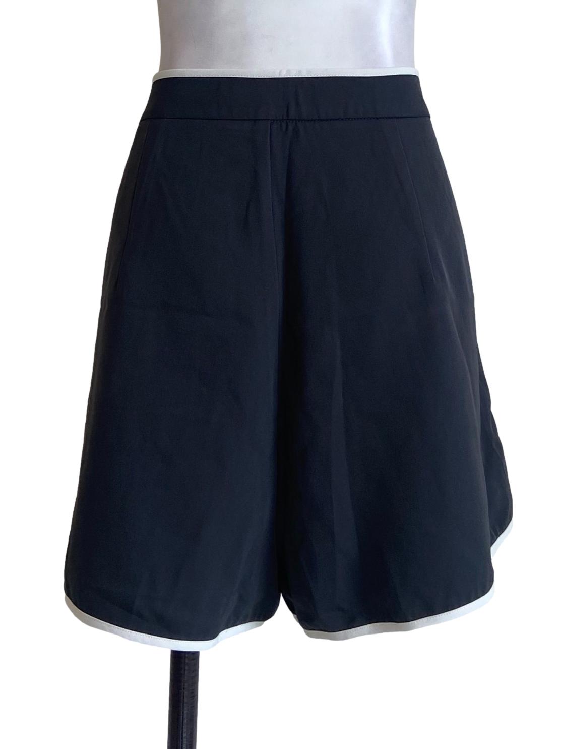 Grey & White Short Pants