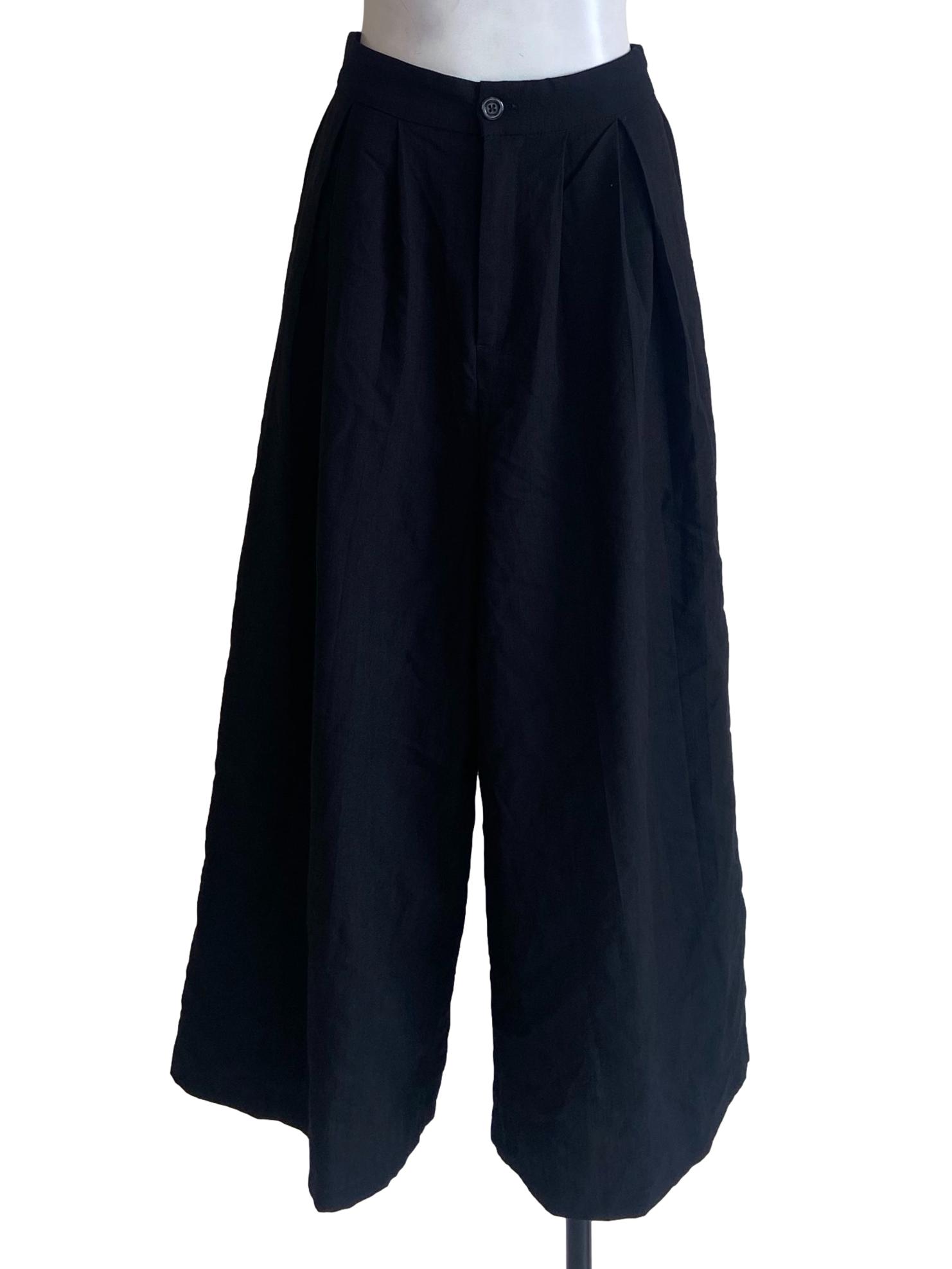 Black Twill Formal Pants