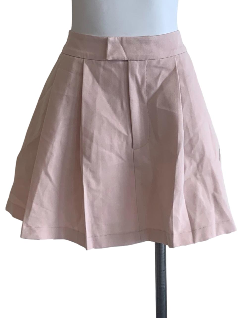 Rose Pink Mini Skirt