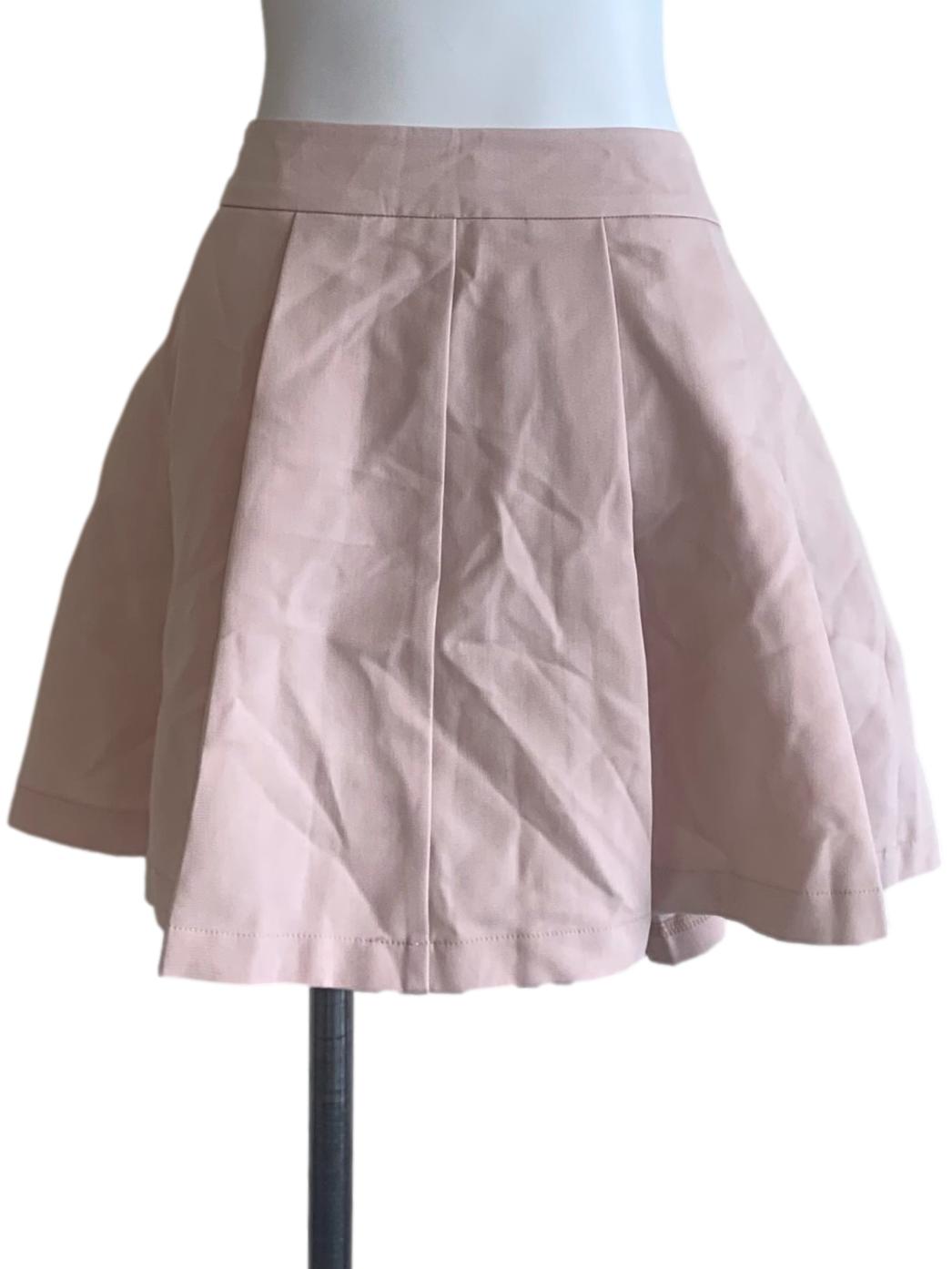 Rose Pink Mini Skirt