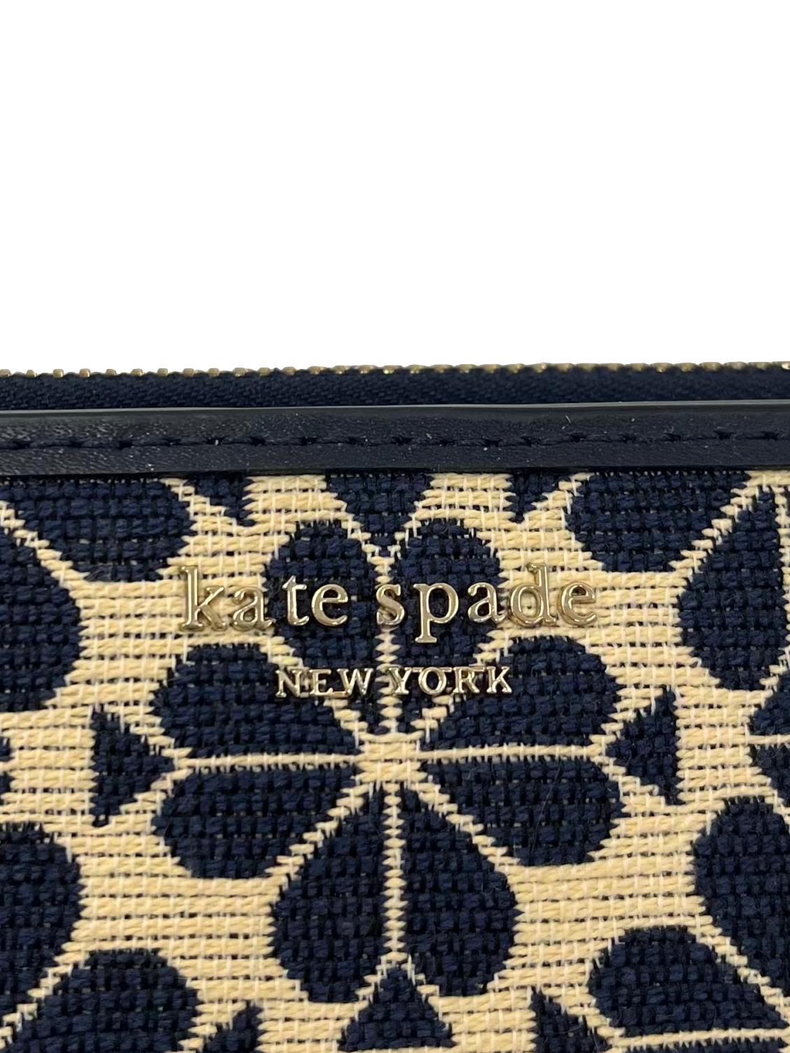 Multicolour Canvas Flower Jacquard Zip Slim Wallet Long Wallet CSN