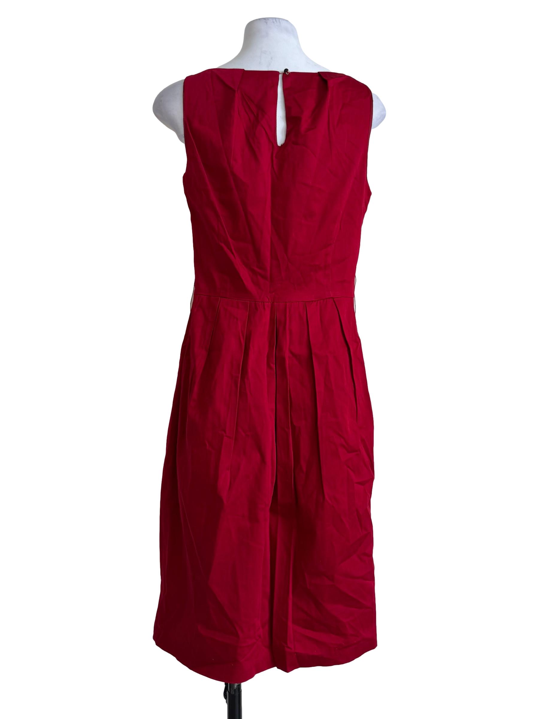 Cherry Red Shift Dress