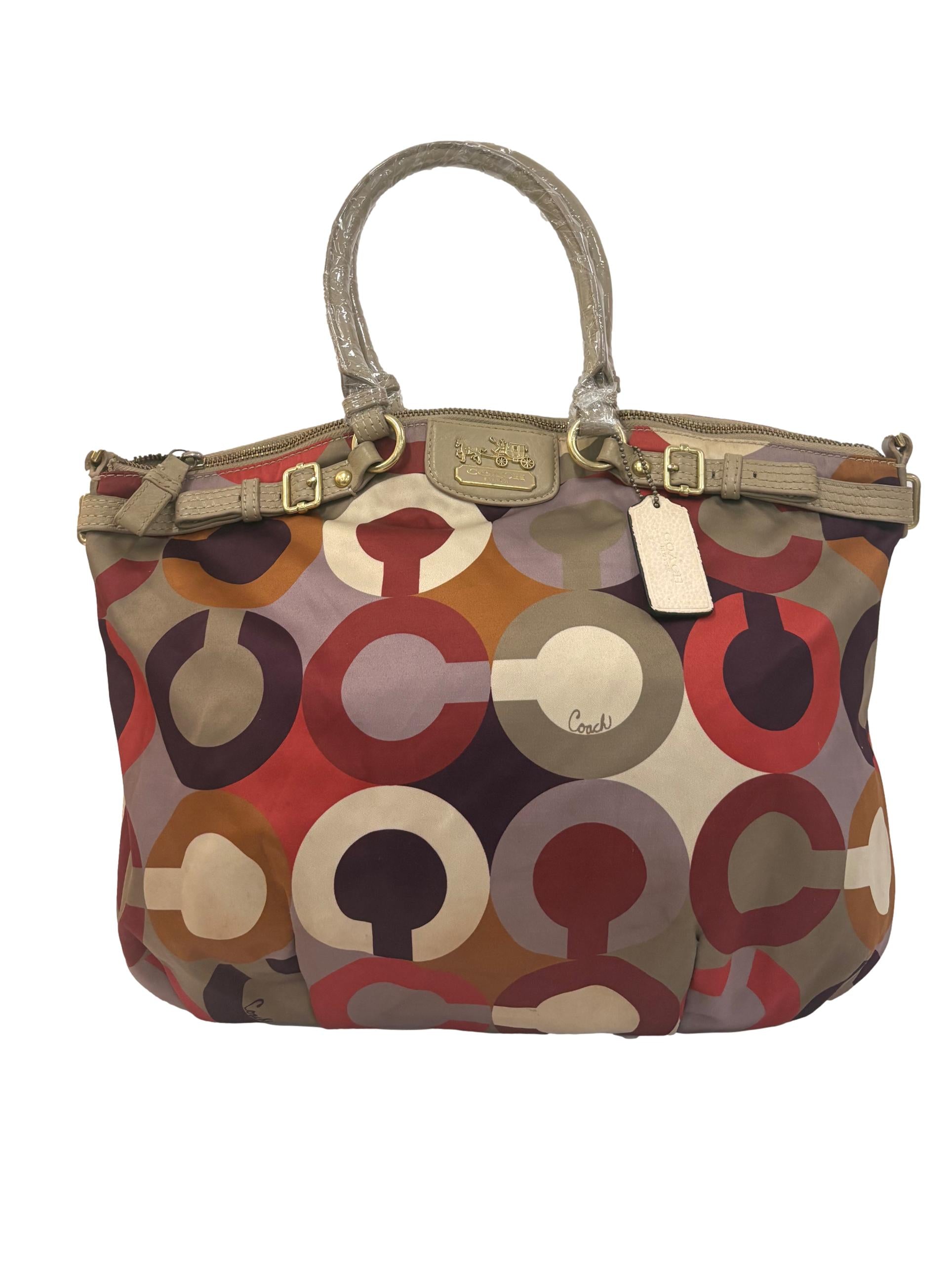 Purple Red Madison Op Art Sophia Stachel Bag