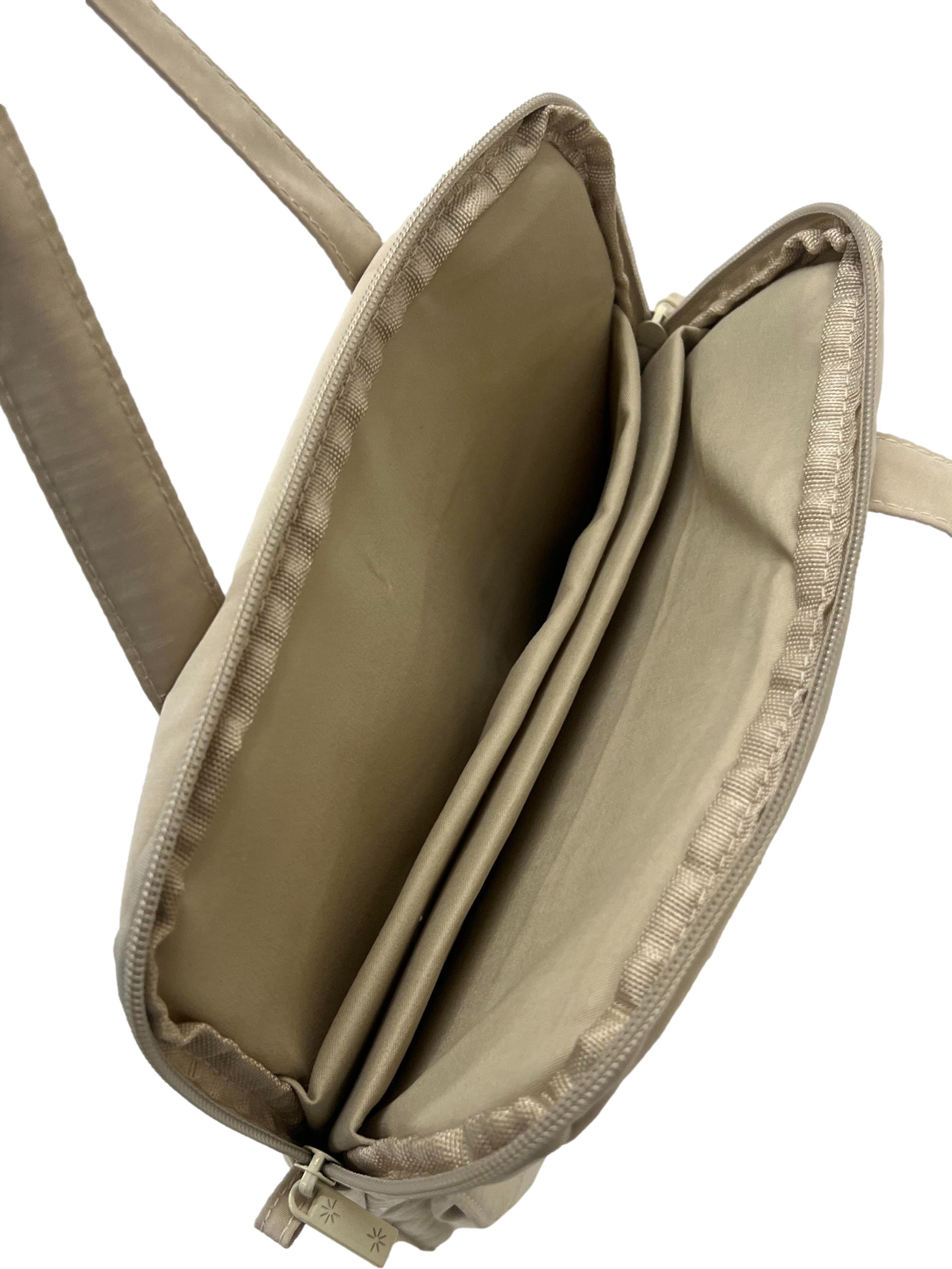 Cream Utility Laptop Bag