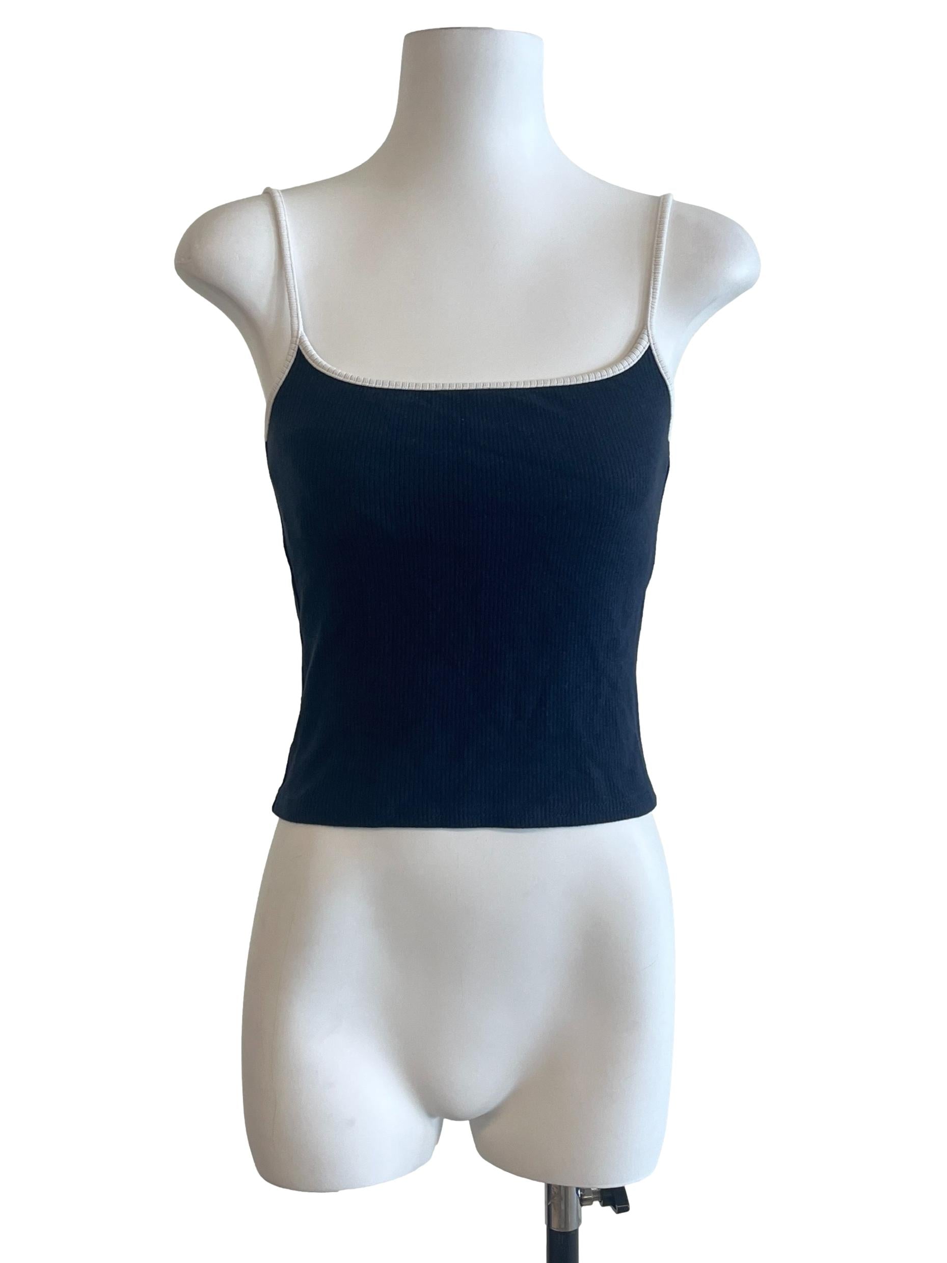 Navy Blue Spaghetti Strap Top